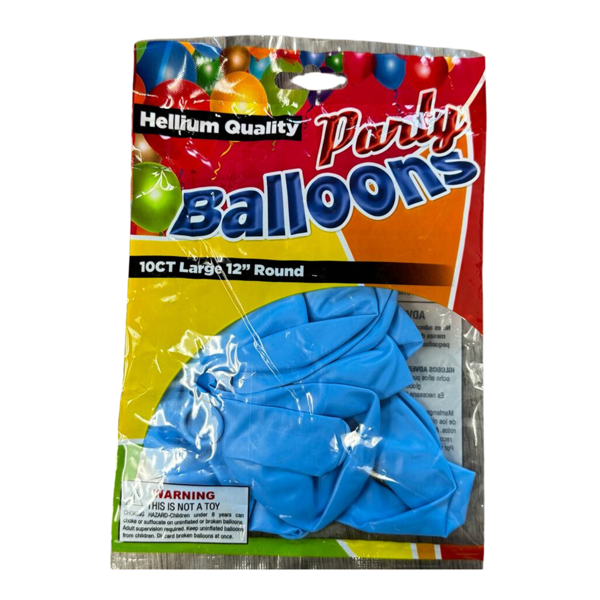 Balloons Light Blue 12/10ct