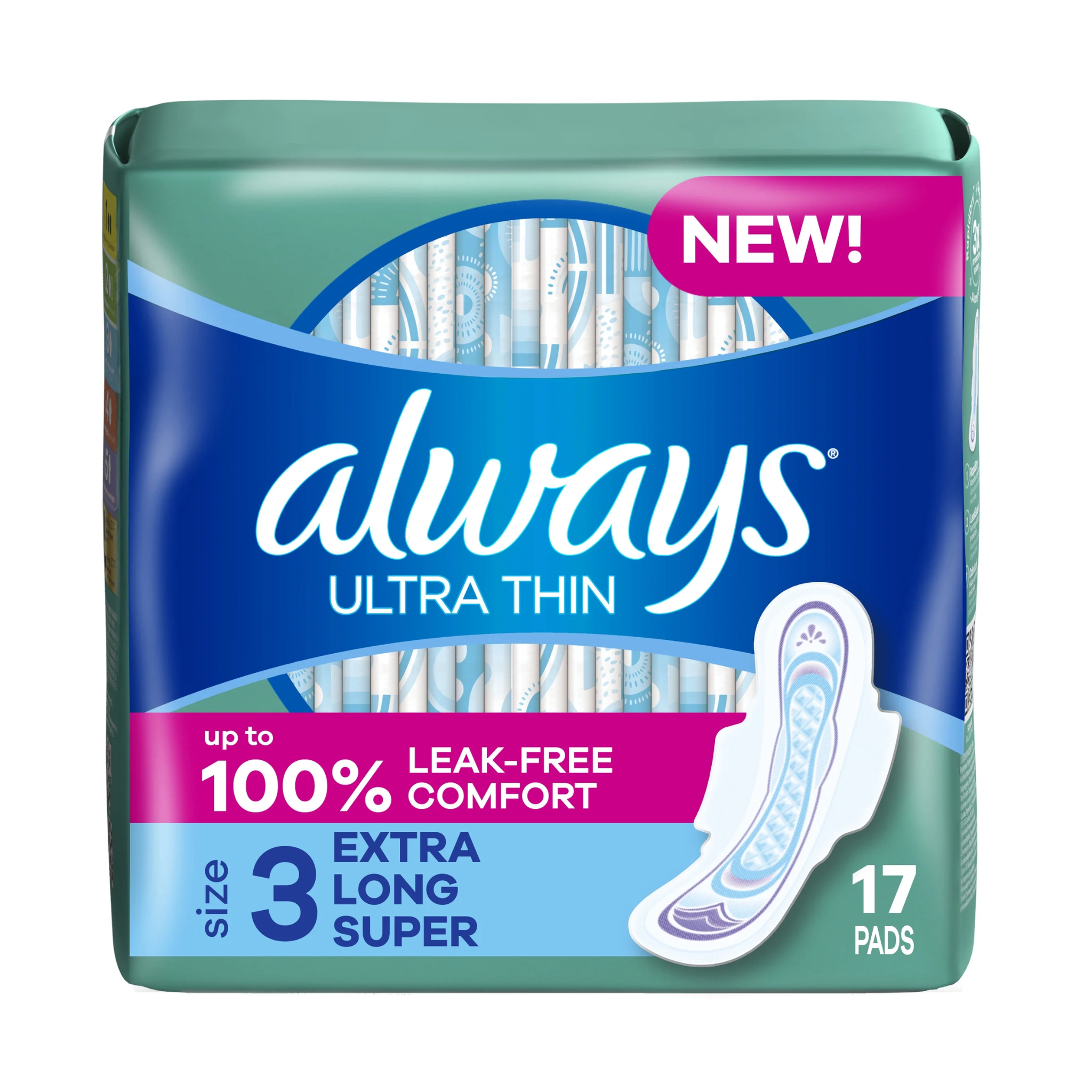 Always Ultra Thin Size-3 6/17ct