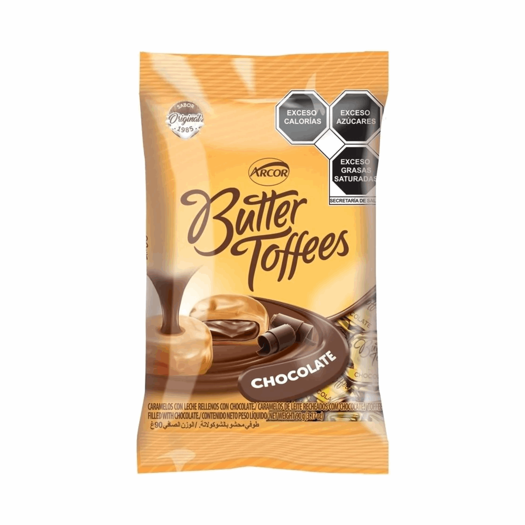 Arcor Butter Toffee Chocolate 15/3.17oz