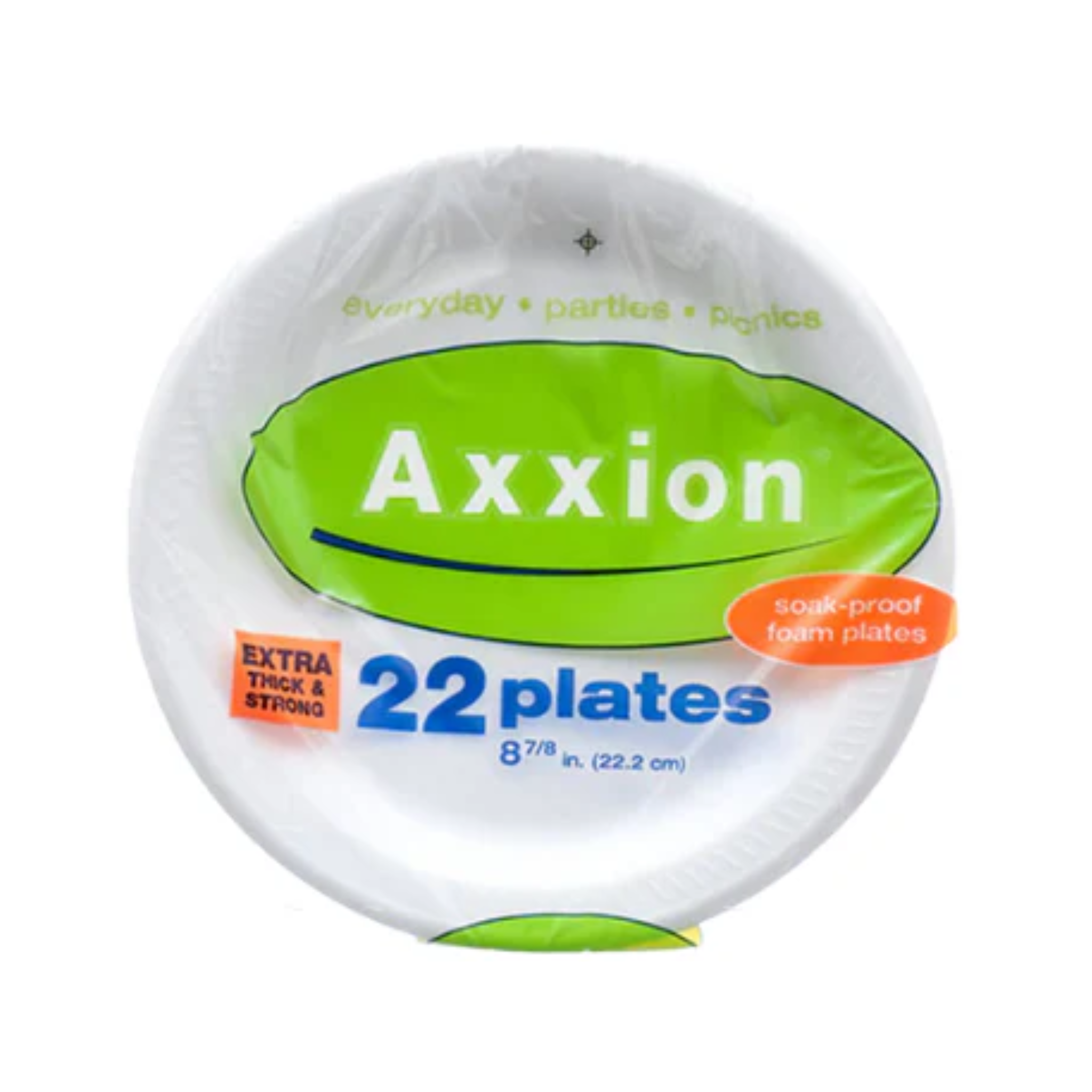 Axxion Foam Plates 8 7/8" 24/22ct