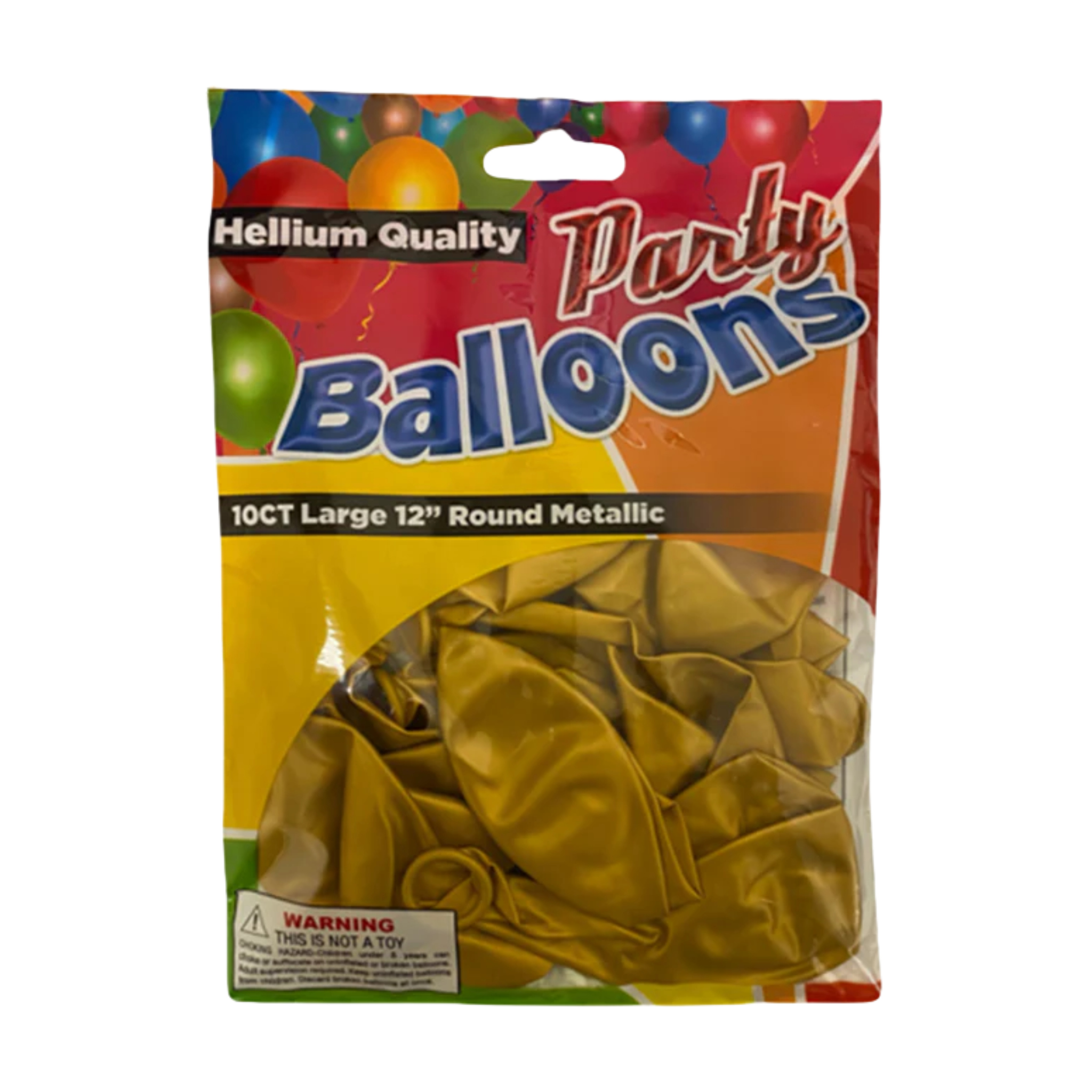 Balloons Gold 12/10ct