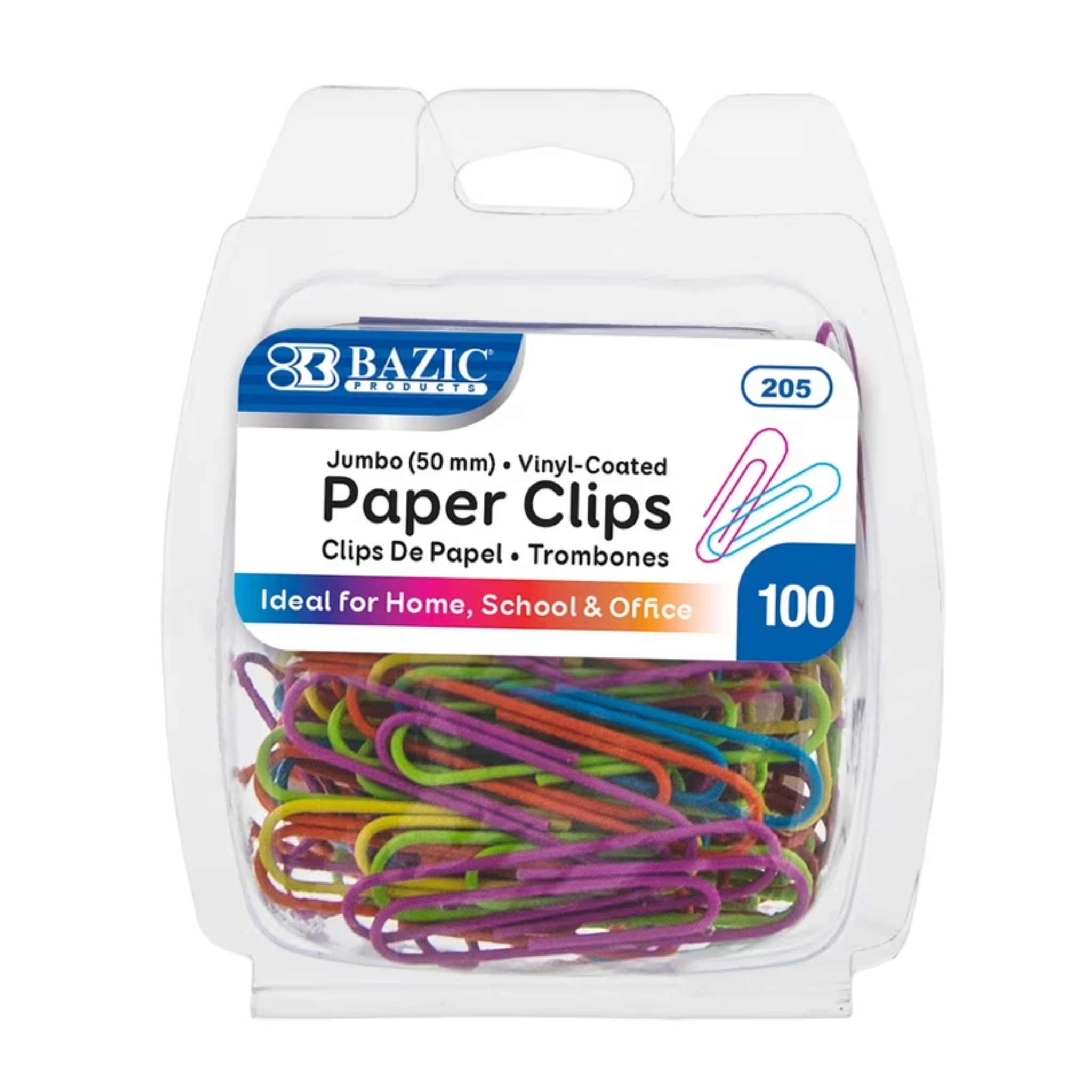 Bazic Assorted Paper Clips 12/100ct