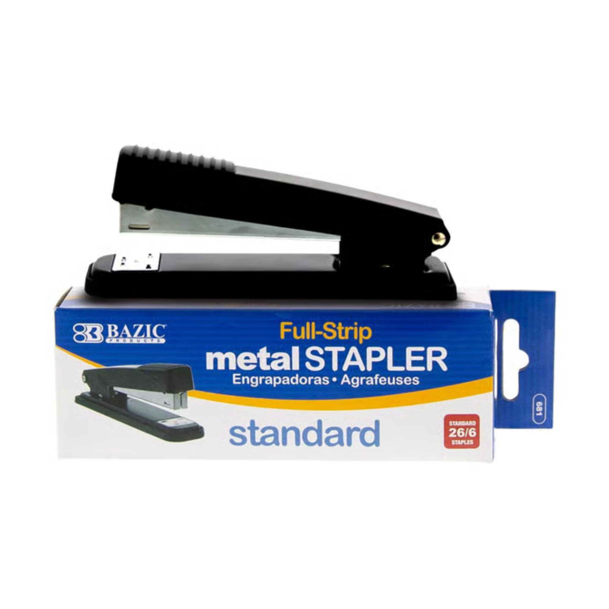 Bazic Standard Metal Stapler 3/1ct