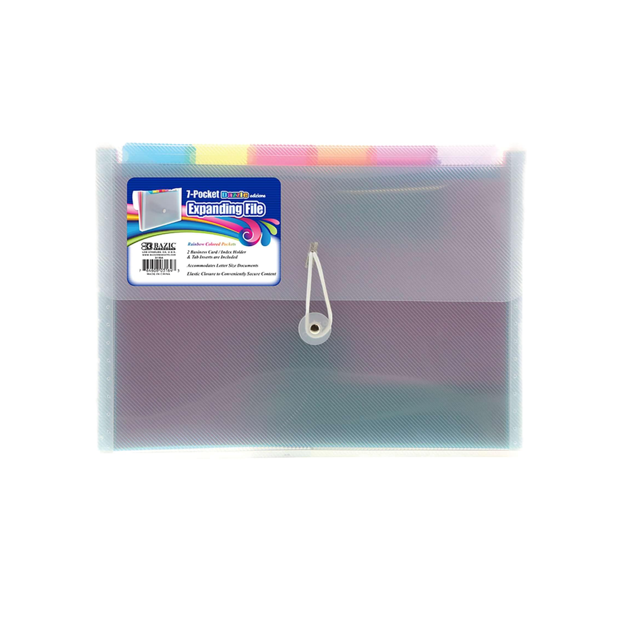 Bazic Expanding File 7-Pocket 12/1ct