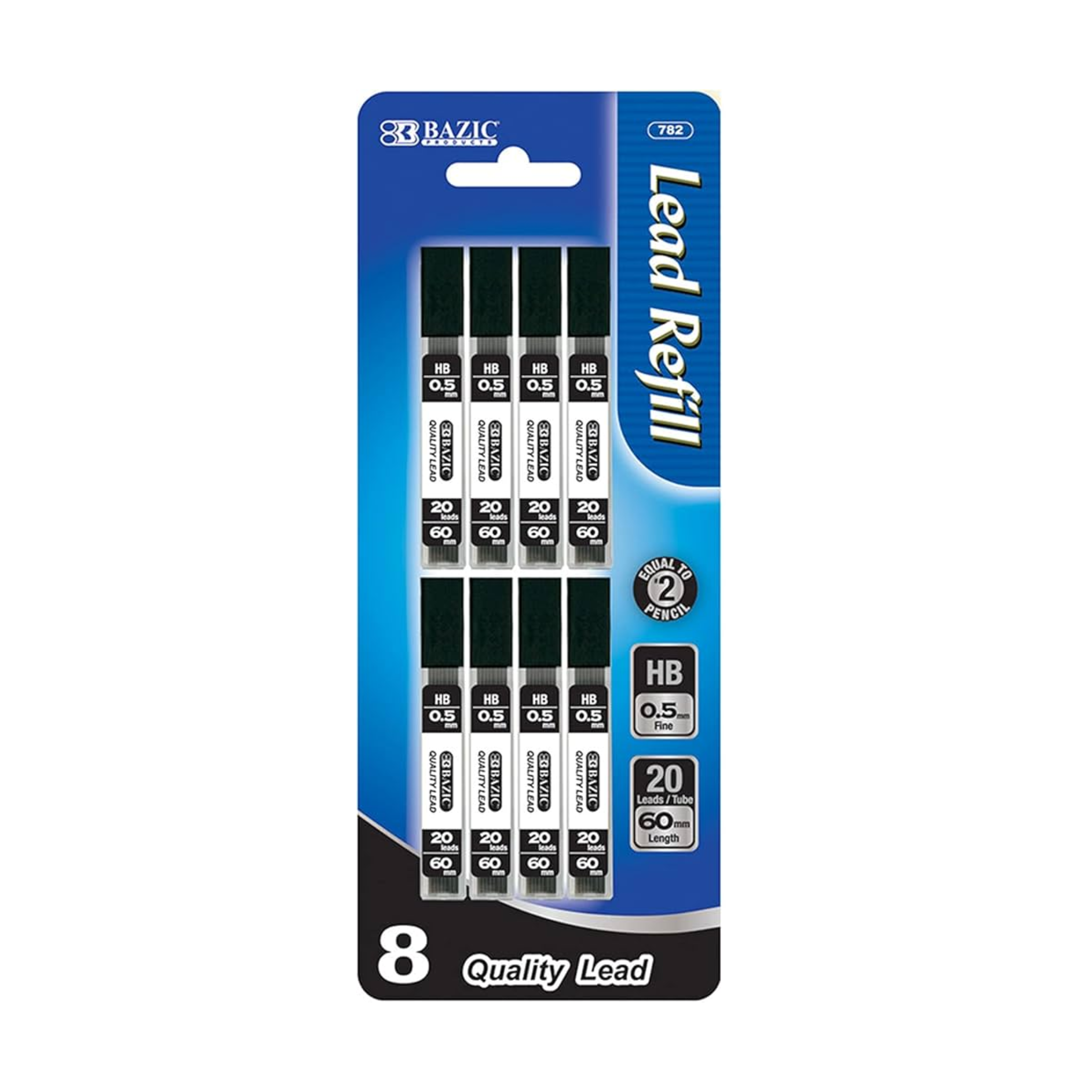 Bazic Lead Refill 12/8ct/0.5mm
