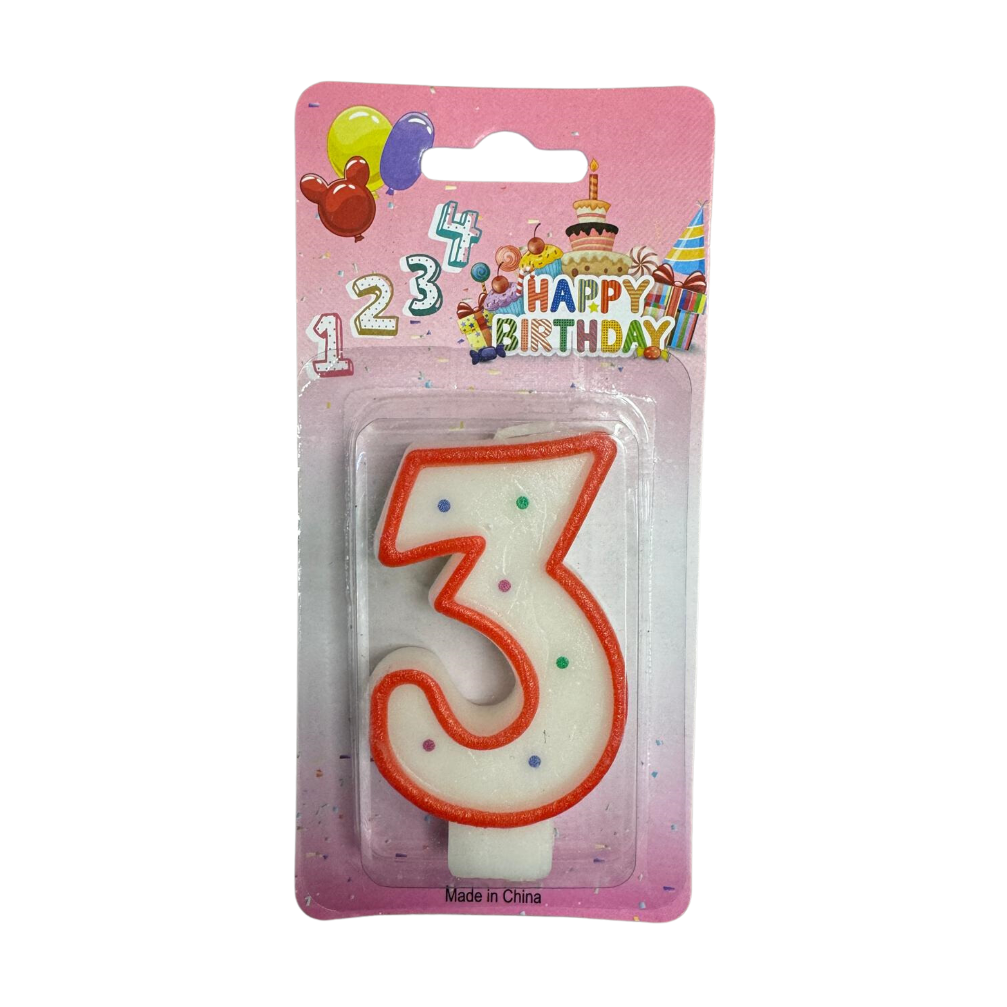 Birthday Candle #3 24/1ct