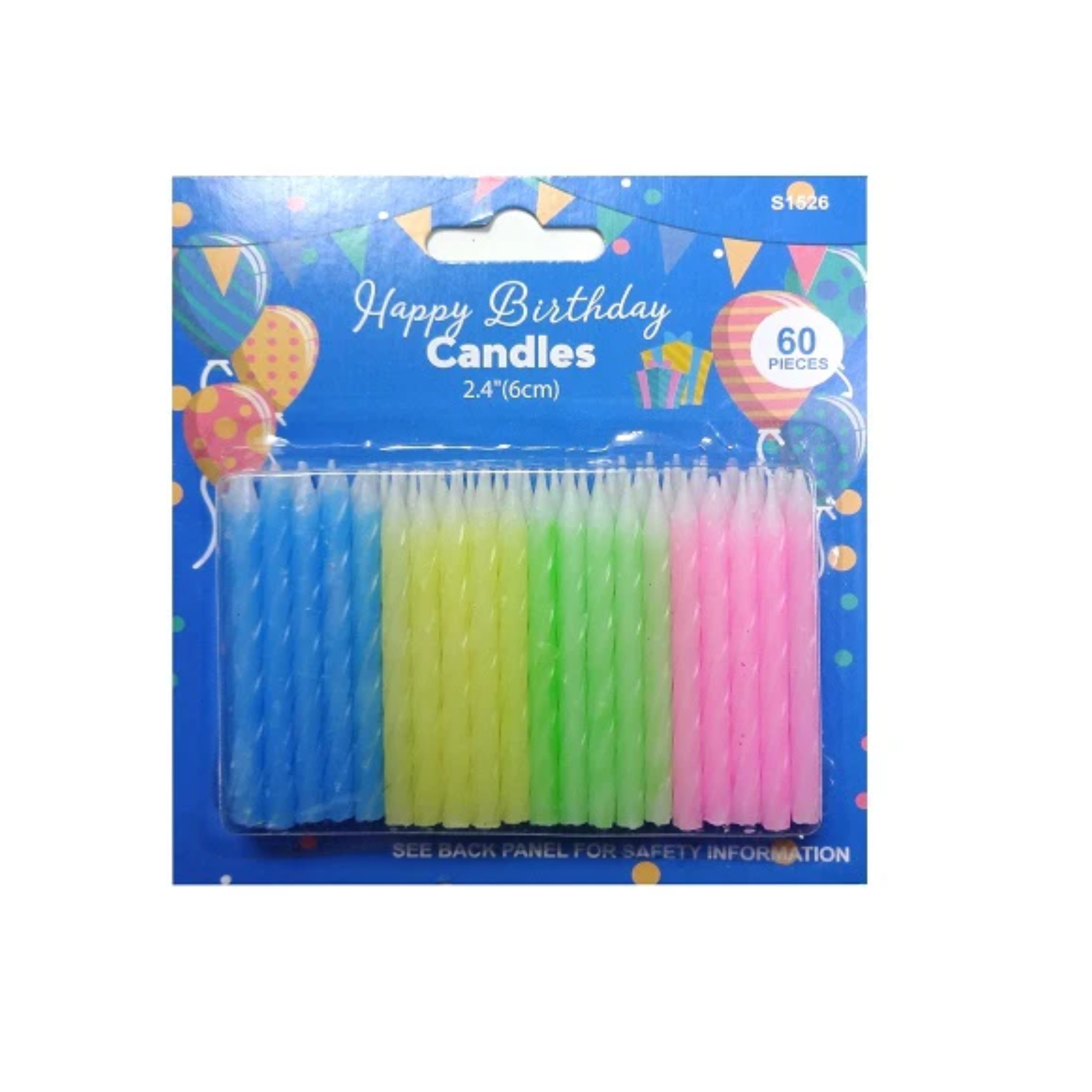 Birthday Candle 12/60ct