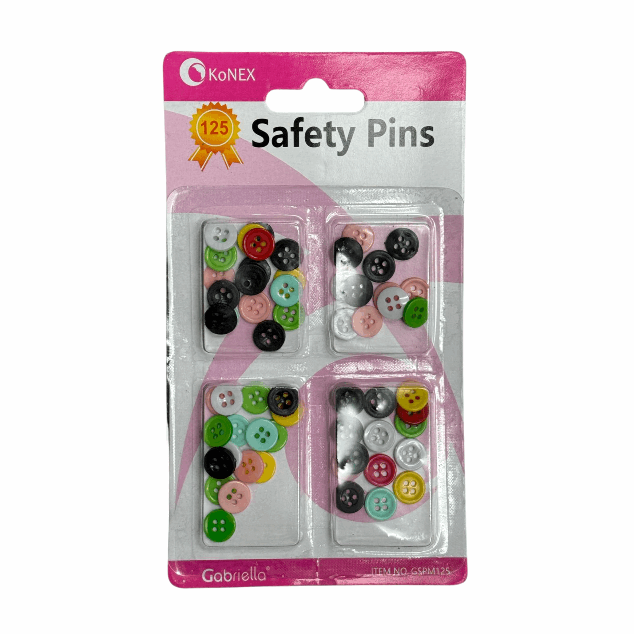 Button Sewing Kit 12/75ct