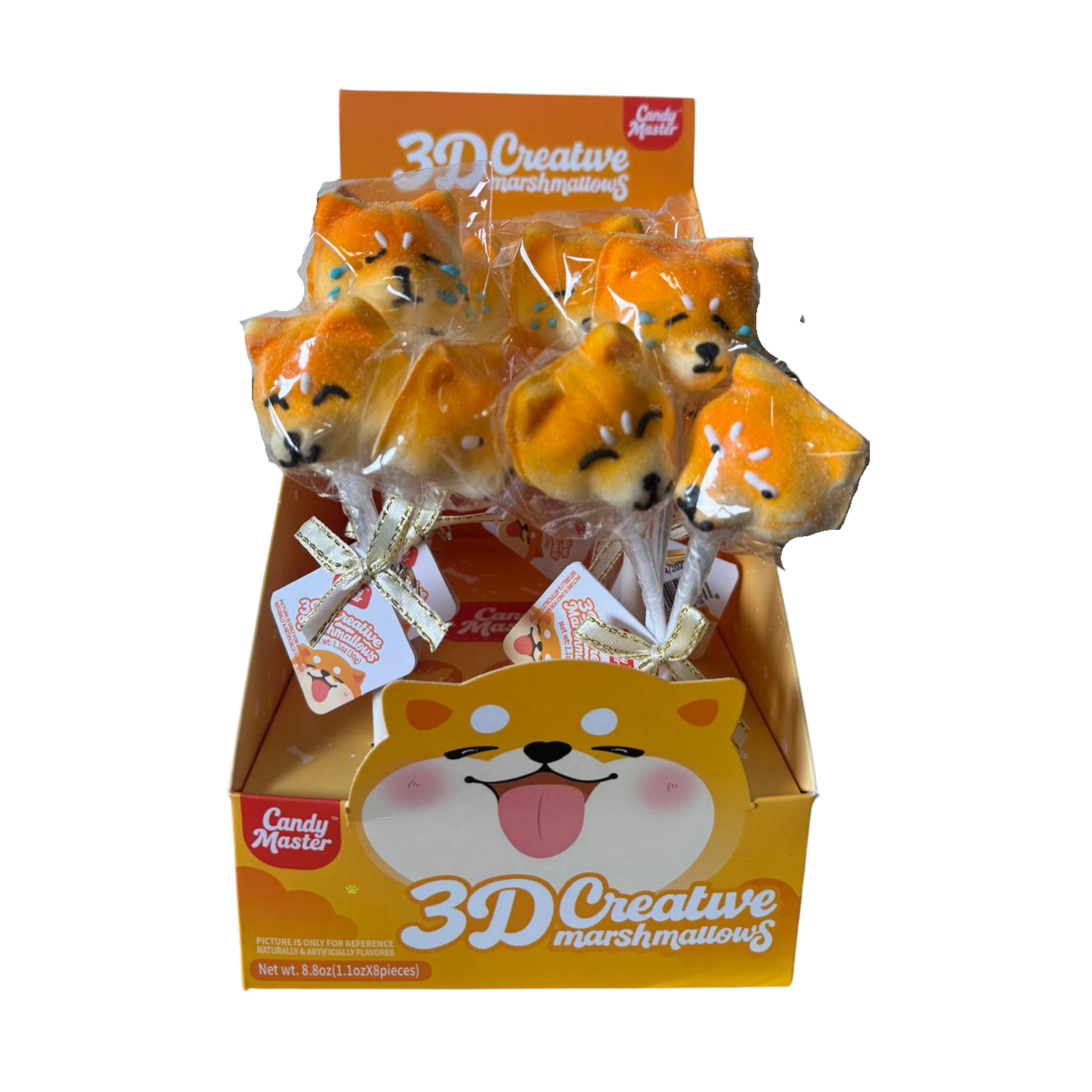 Candy Master Marshmallow 3D Shiba 8/1ct