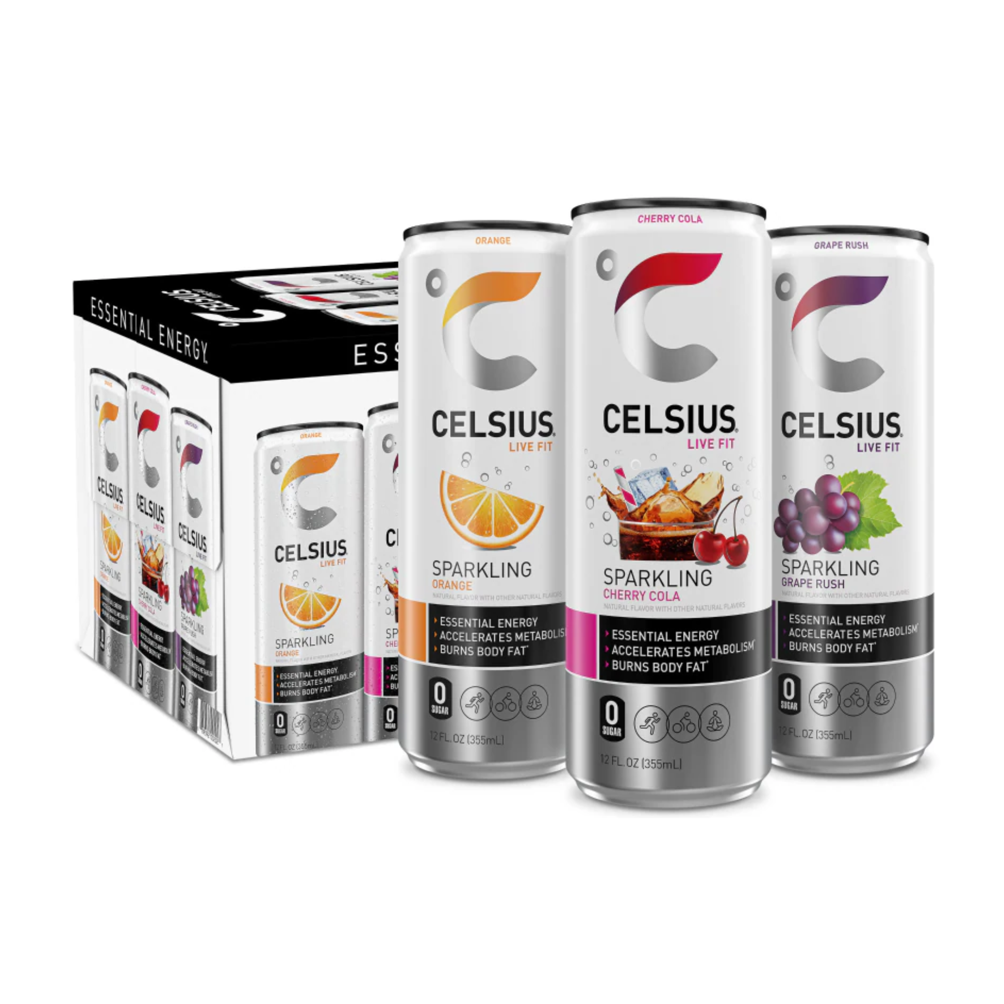 Celsius Pop Variety Pack1 18/12oz +0.90CRV
