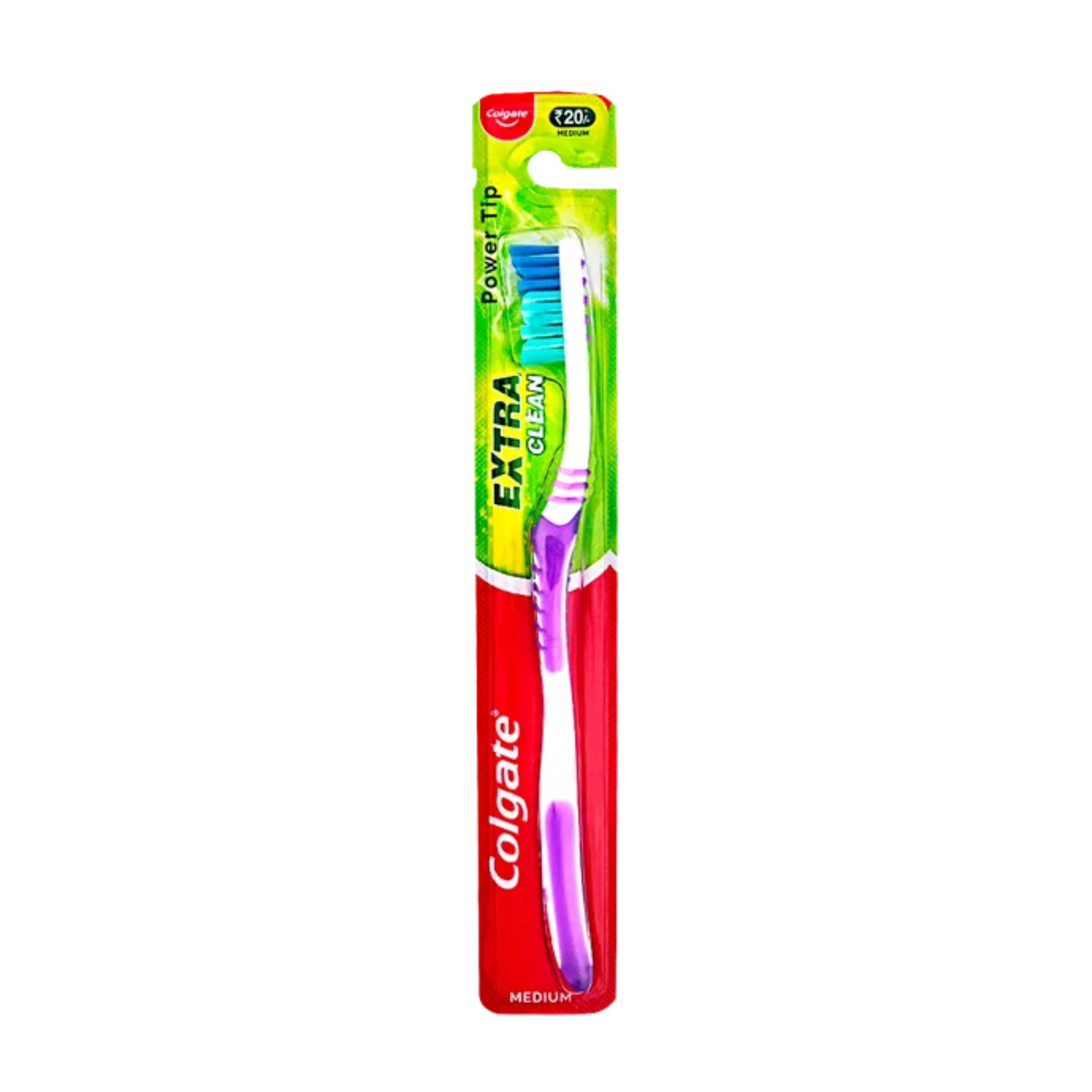 Colgate TB Extra Clean Med Power Tip 12/1ct