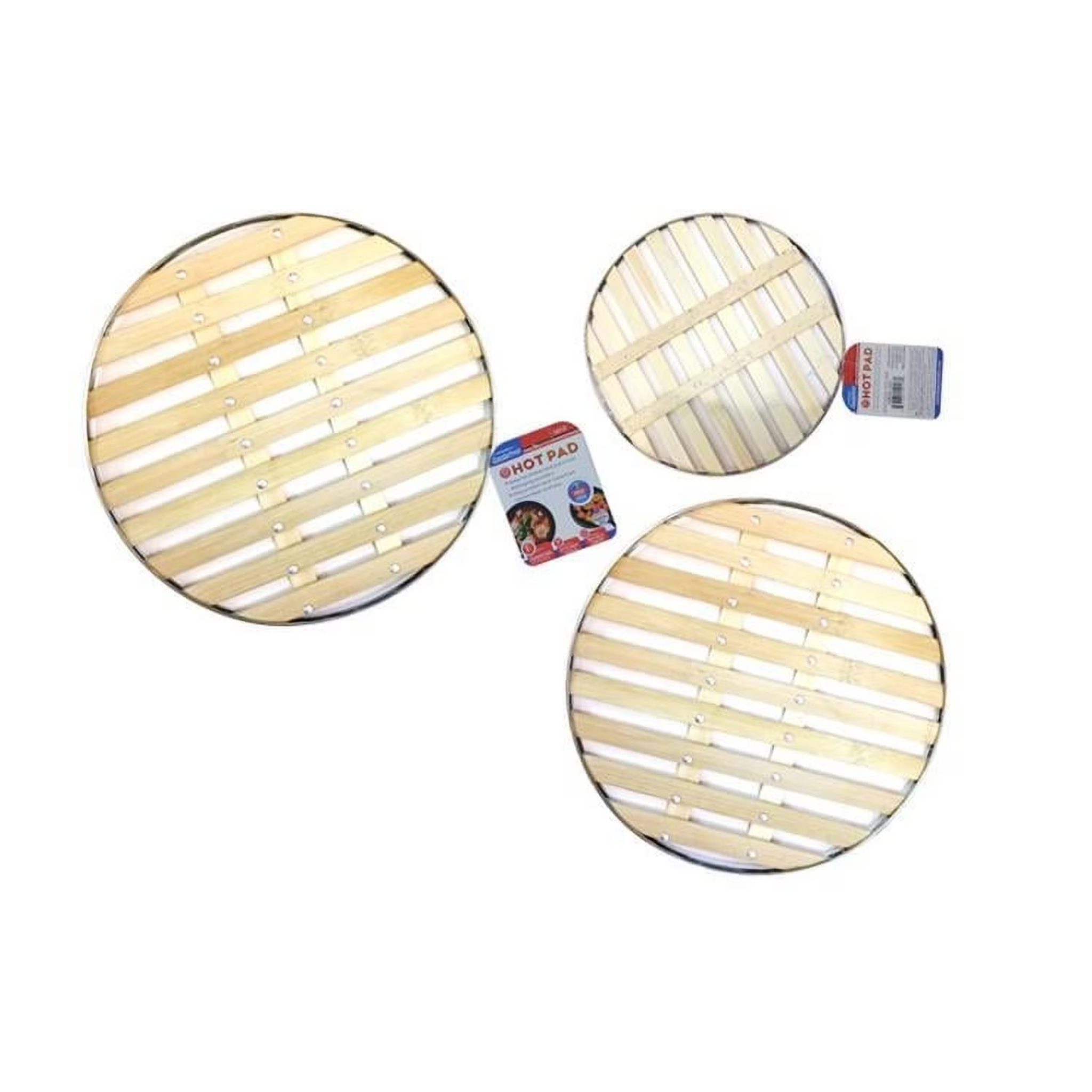 FamilyMaid Bamboo Hot Pad 11" 12/1ct