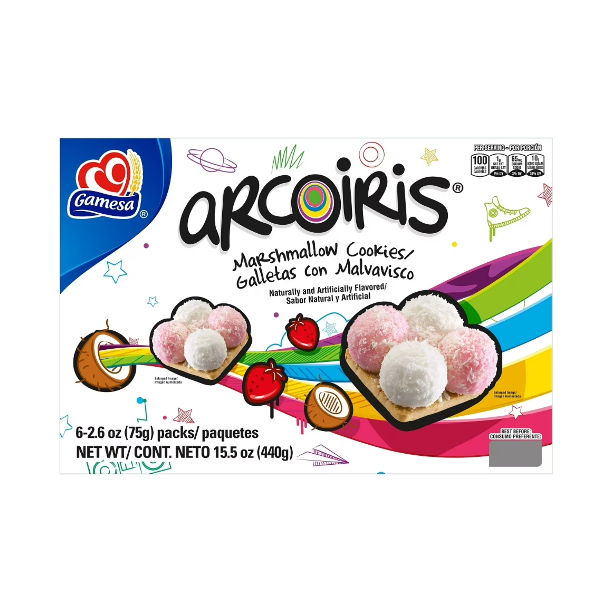 Gamesa Arcoiris 12/15.5oz