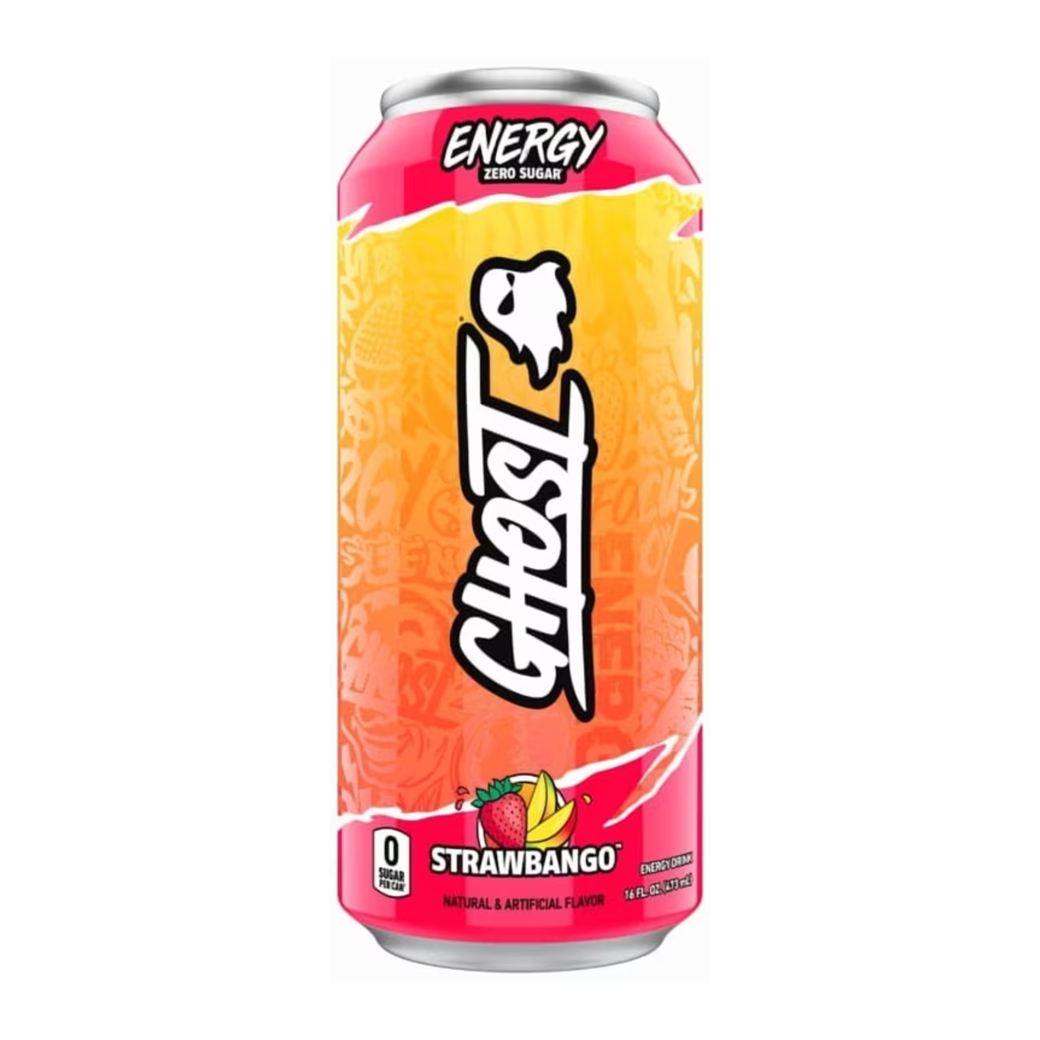 Ghost Strawbango Energy Drink 12/16oz +0.60CRV
