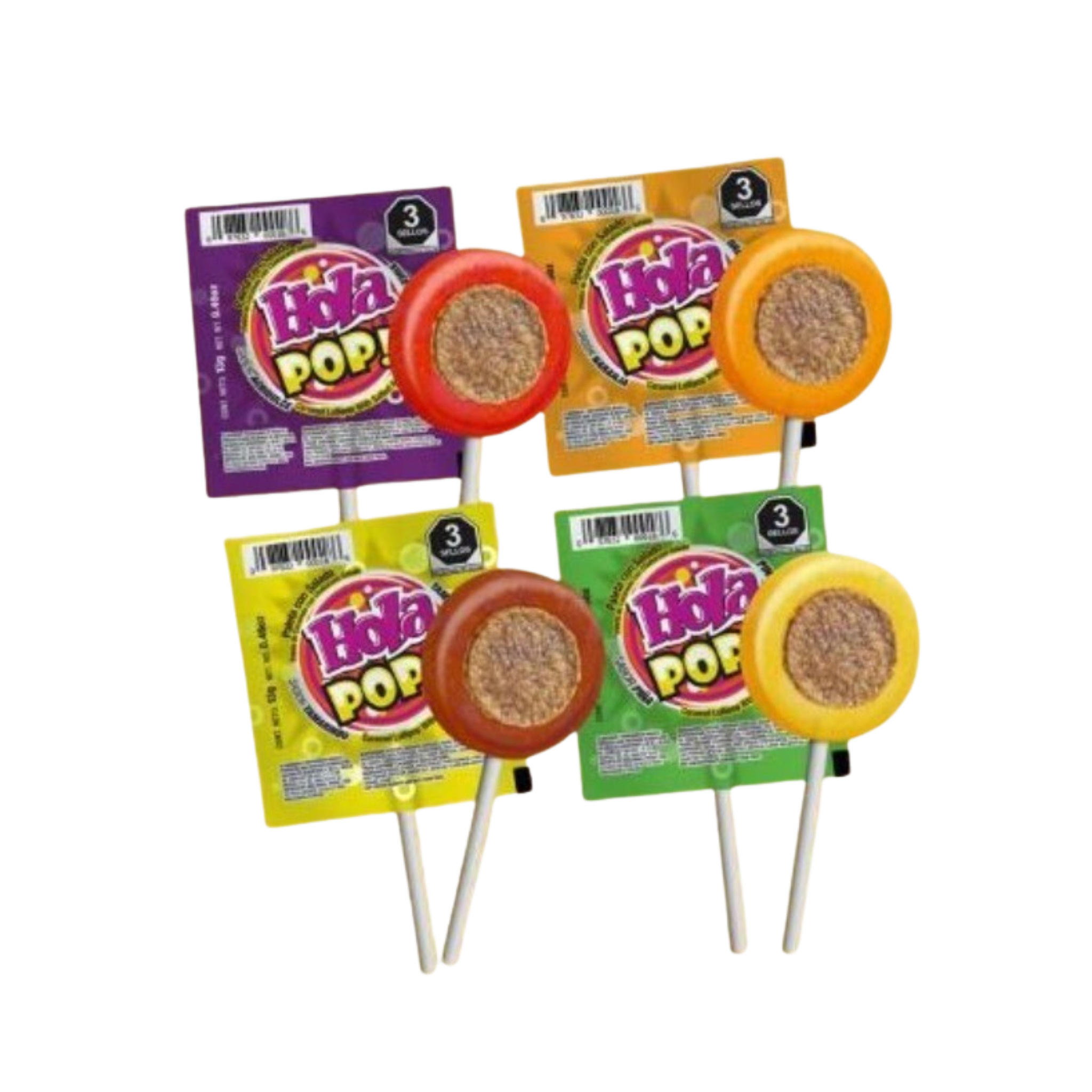 Hola Pop Lollipops 12/4ct