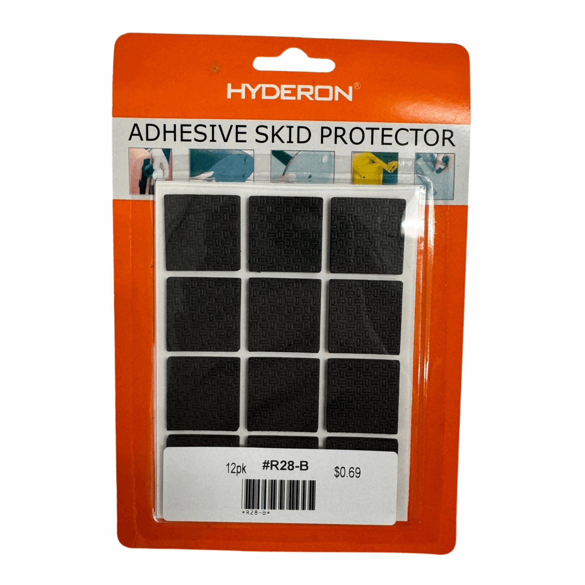 Hyderon Skid Protector Square Large 12/1ct