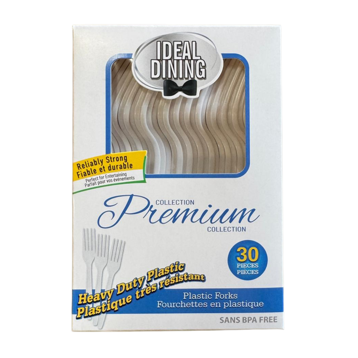 Ideal Dining Plastic Forks 24/30ct
