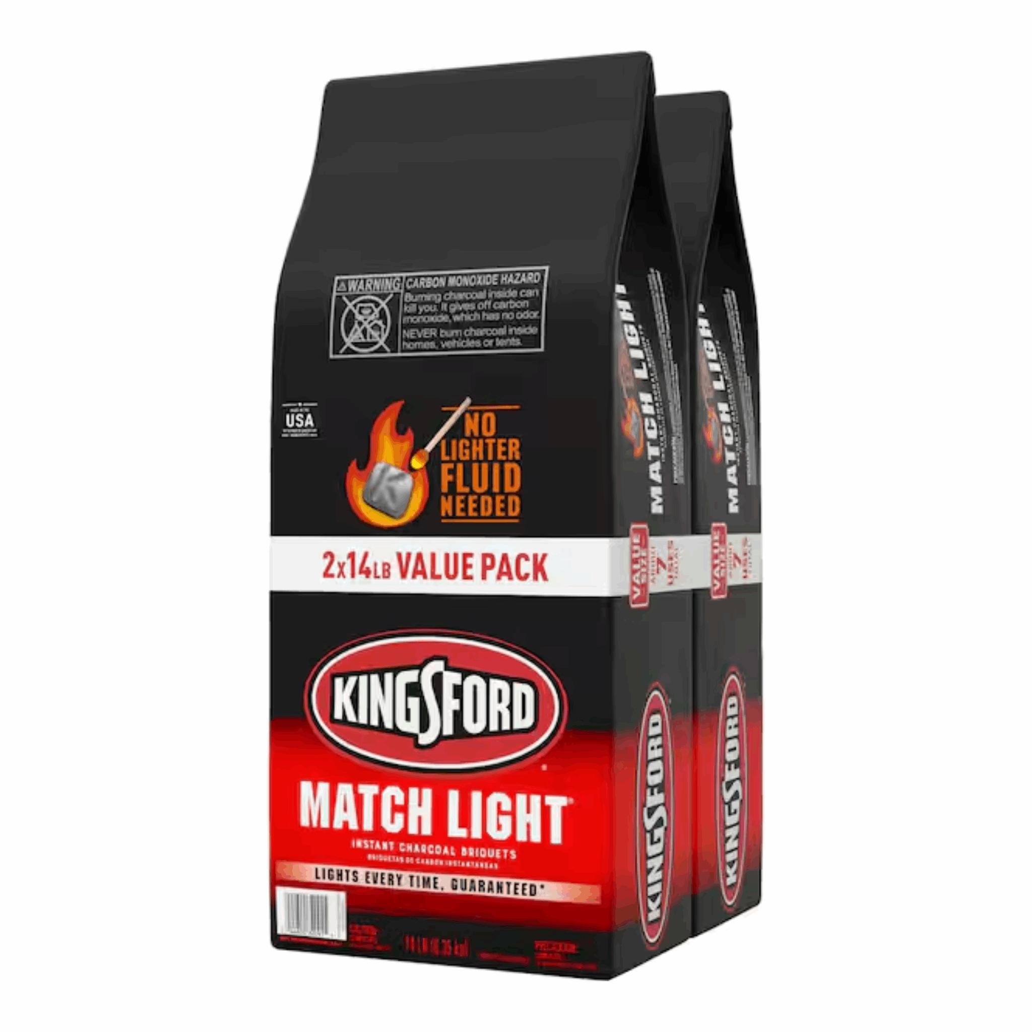 Kingsford Charcoal Match Value Pack 2/14Lb