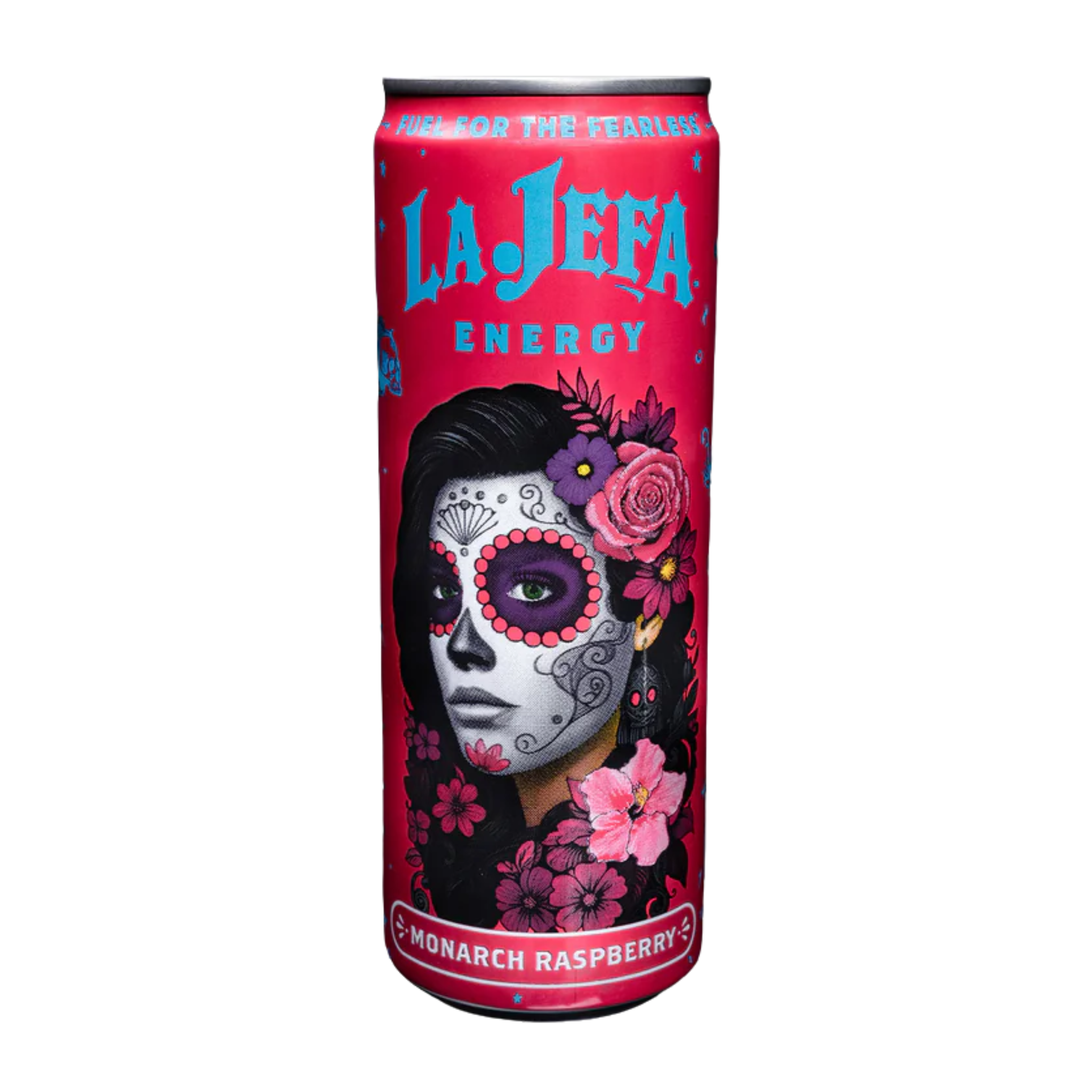 La Jefa Monarch Raspberry Energy Drink 12/12oz +0.60CRV
