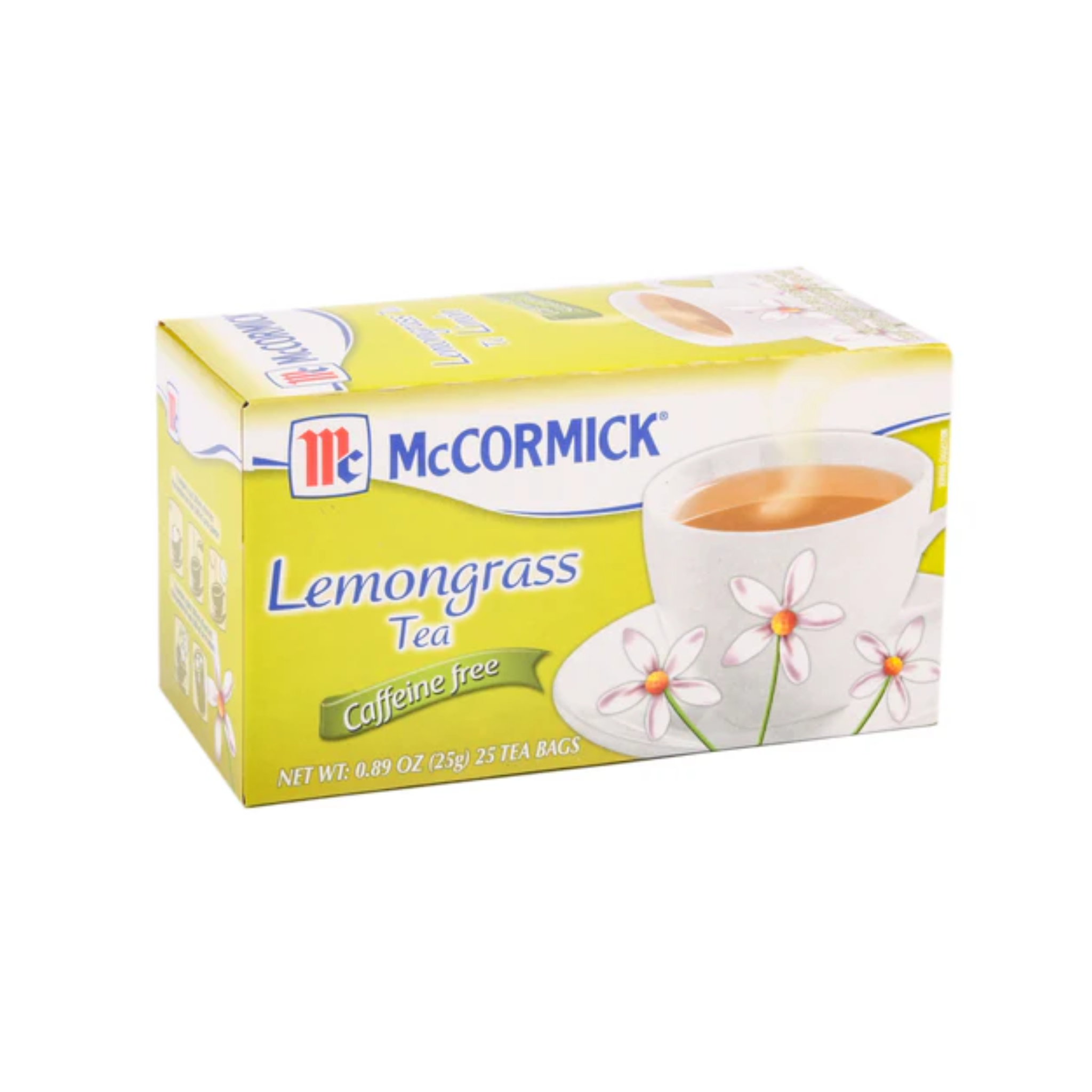 McCormick Lemongrass Tea 6/25ct/1.06oz