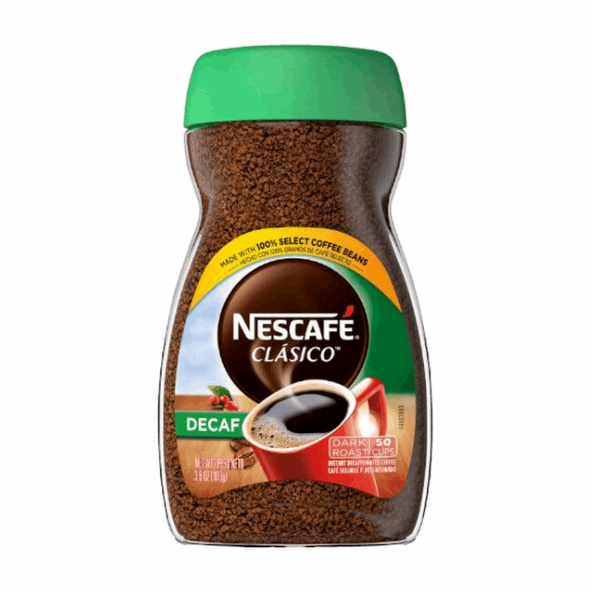 Nescafe Clasico Decaf Coffee 6/100g
