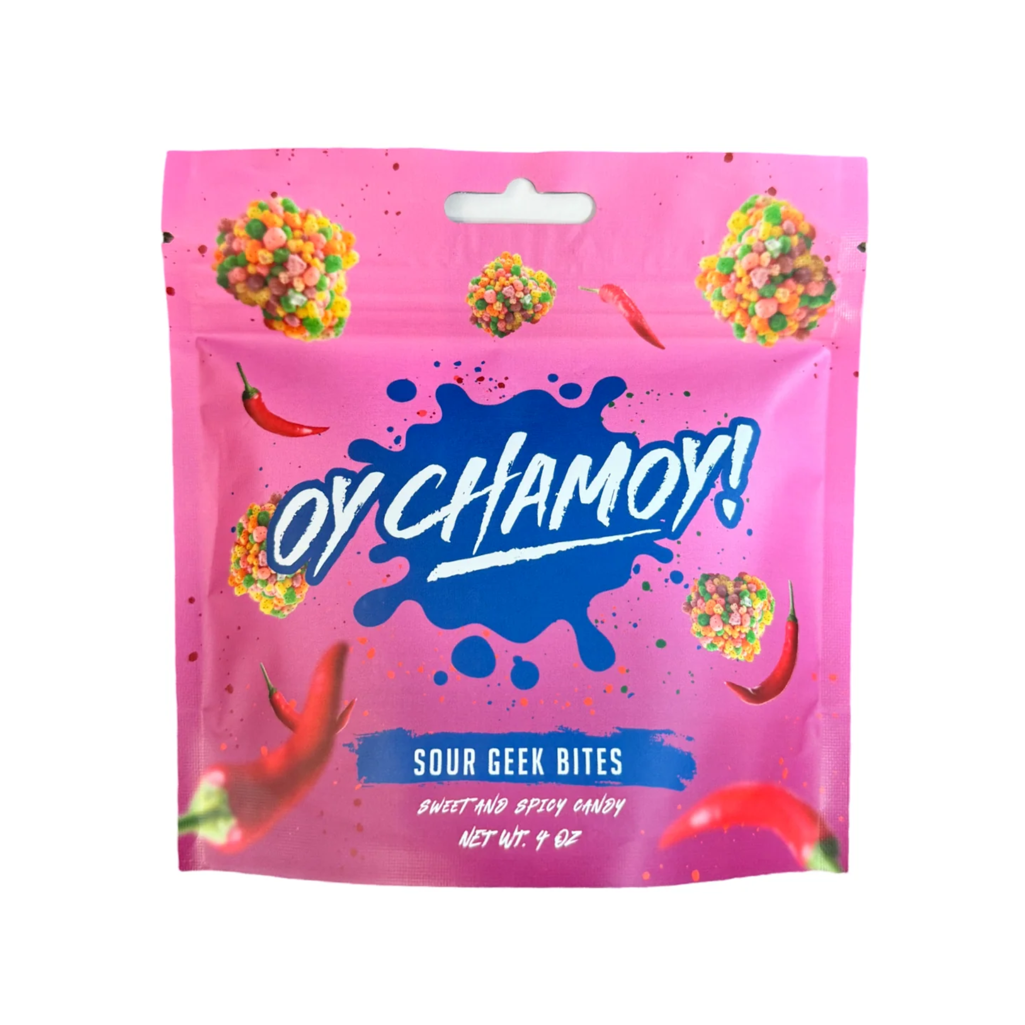 Oy Chamoy Geek Bites 4/4oz