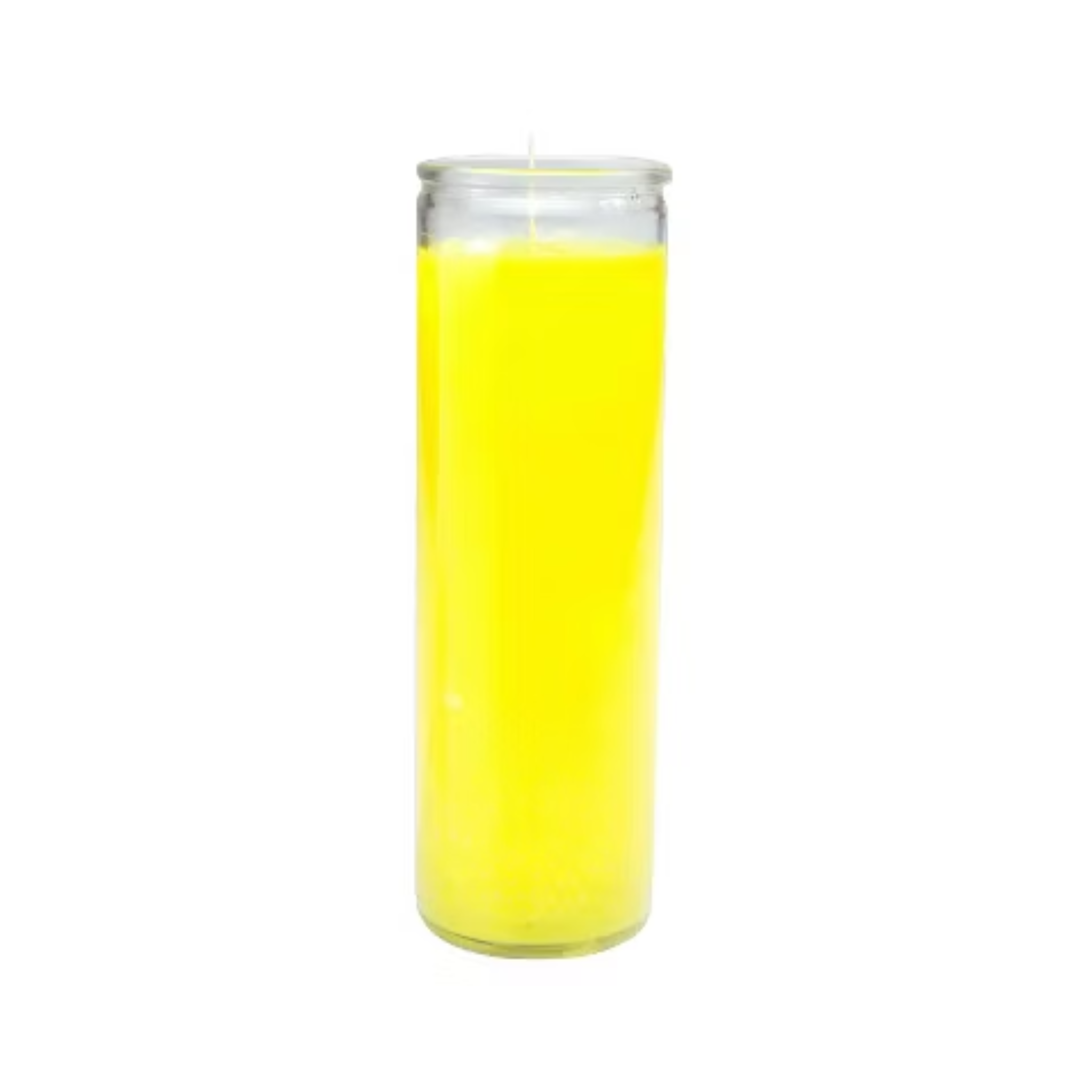 Religious Candle Yellow 12/1ct