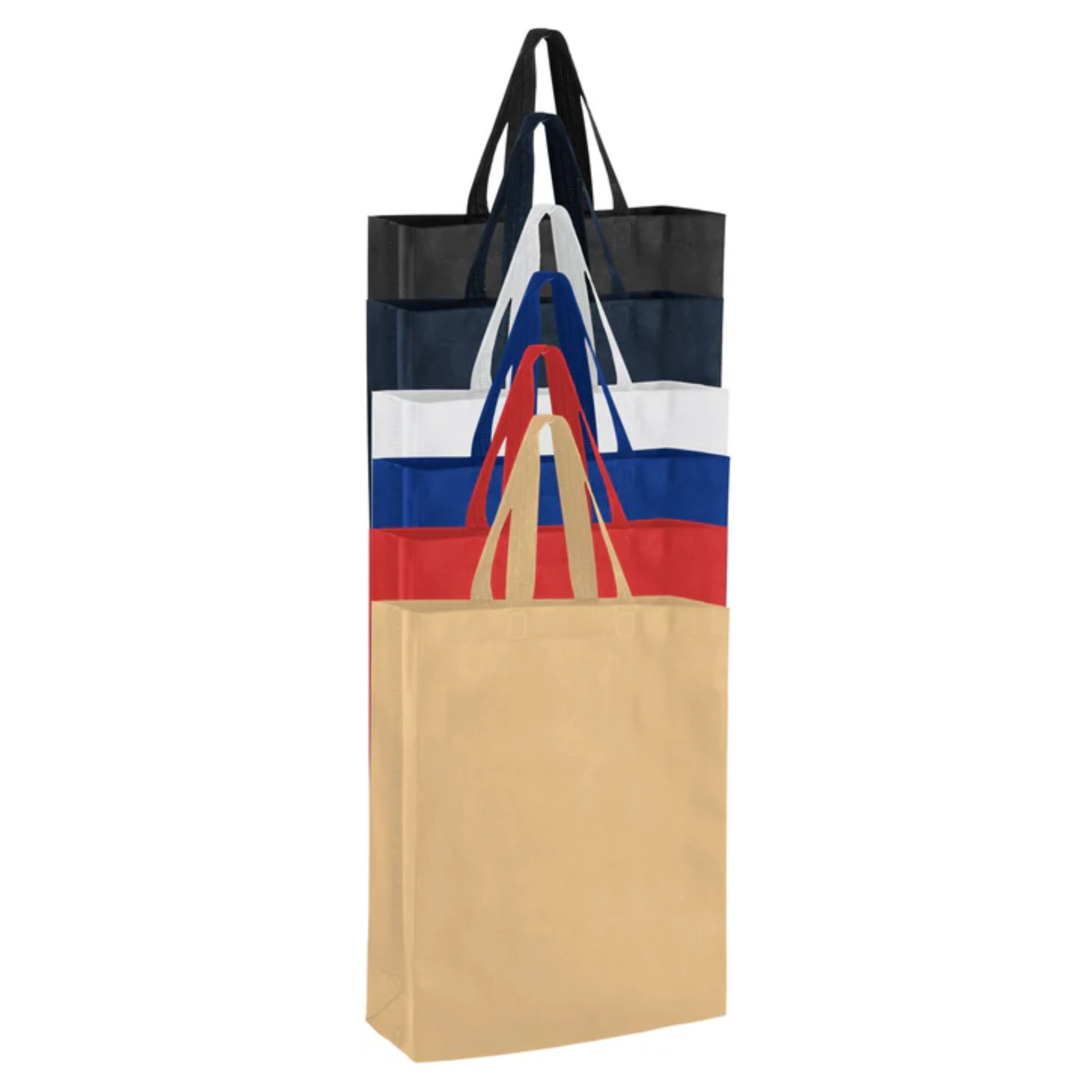Reusable Shopping Bag 15" Assorted 100ct