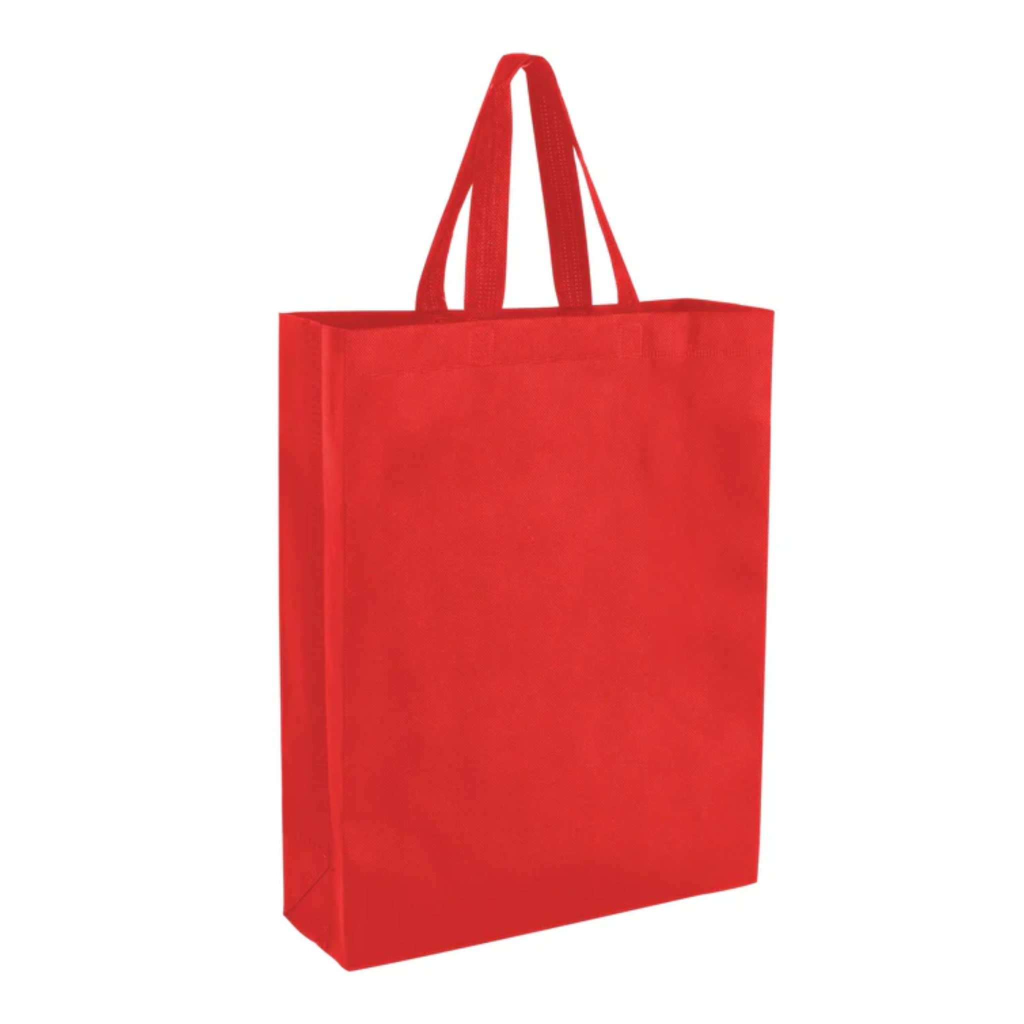 Reusable Shopping Bag 15" Red 100ct