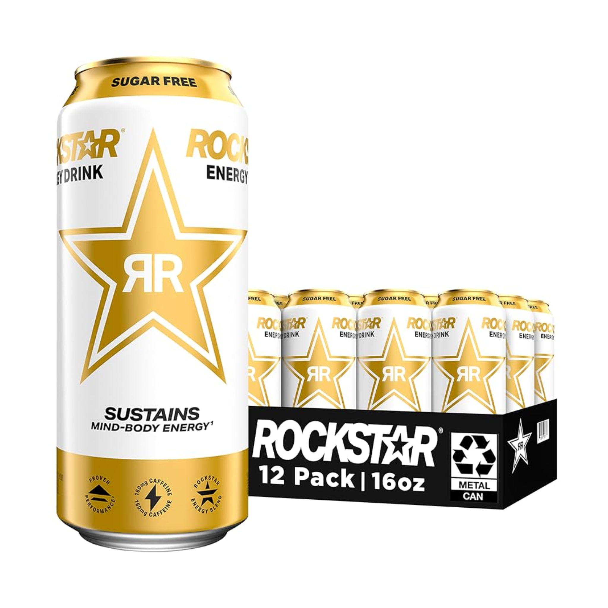 Rockstar Energy Sugar Free 12/16oz +0.60CRV