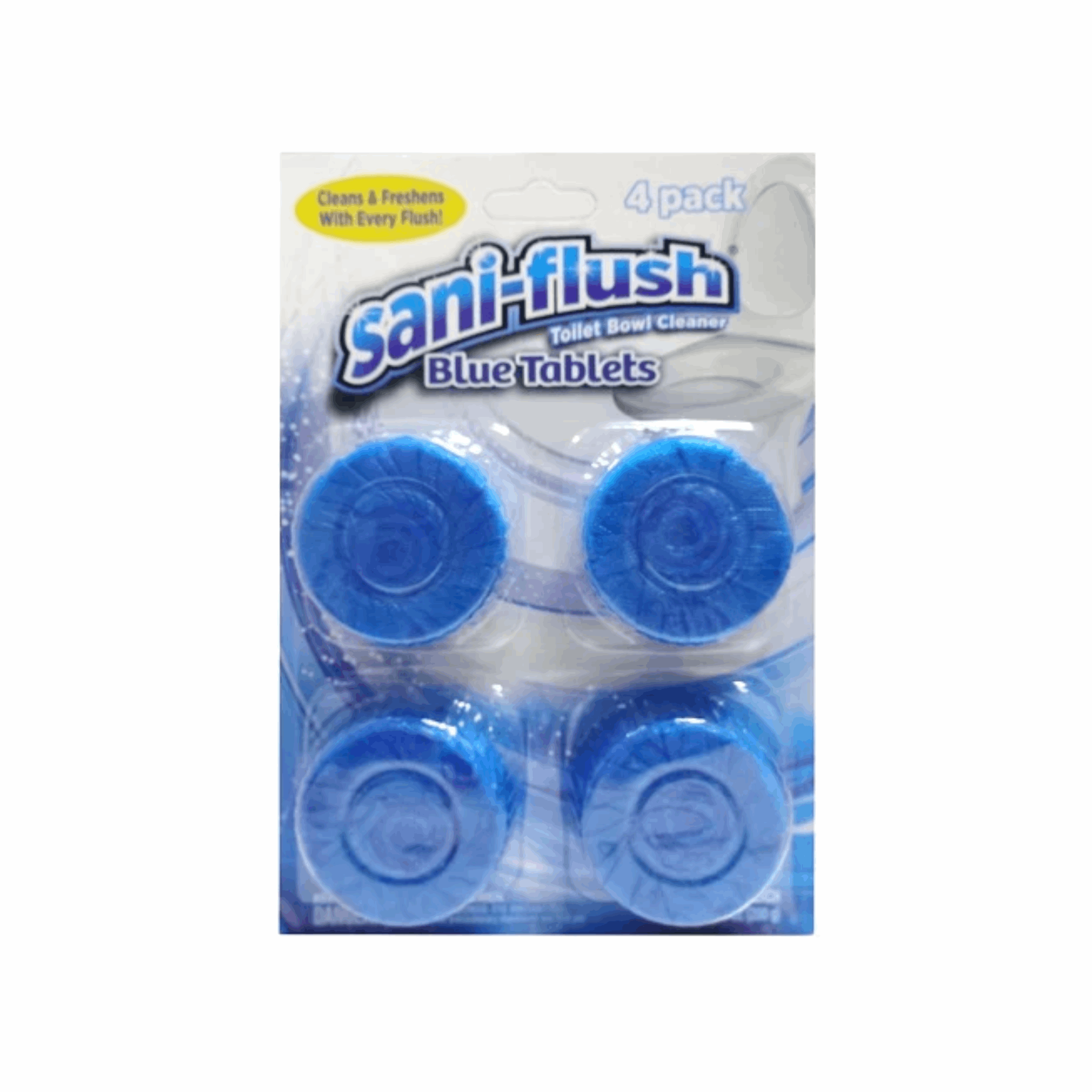 Sani Flush Tablet Toilet Bowl Cleaner 12/4ct