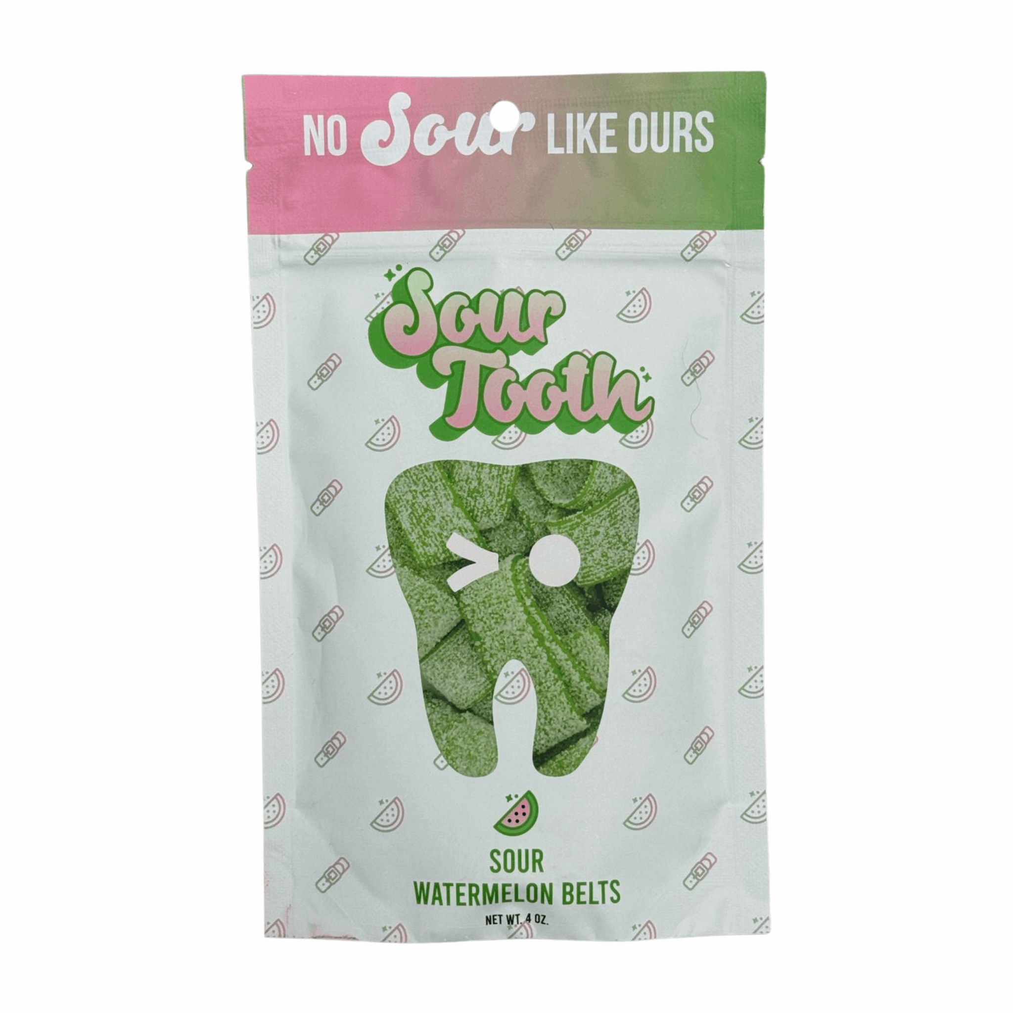 Sour Tooth Watermelon Belts 12/4oz