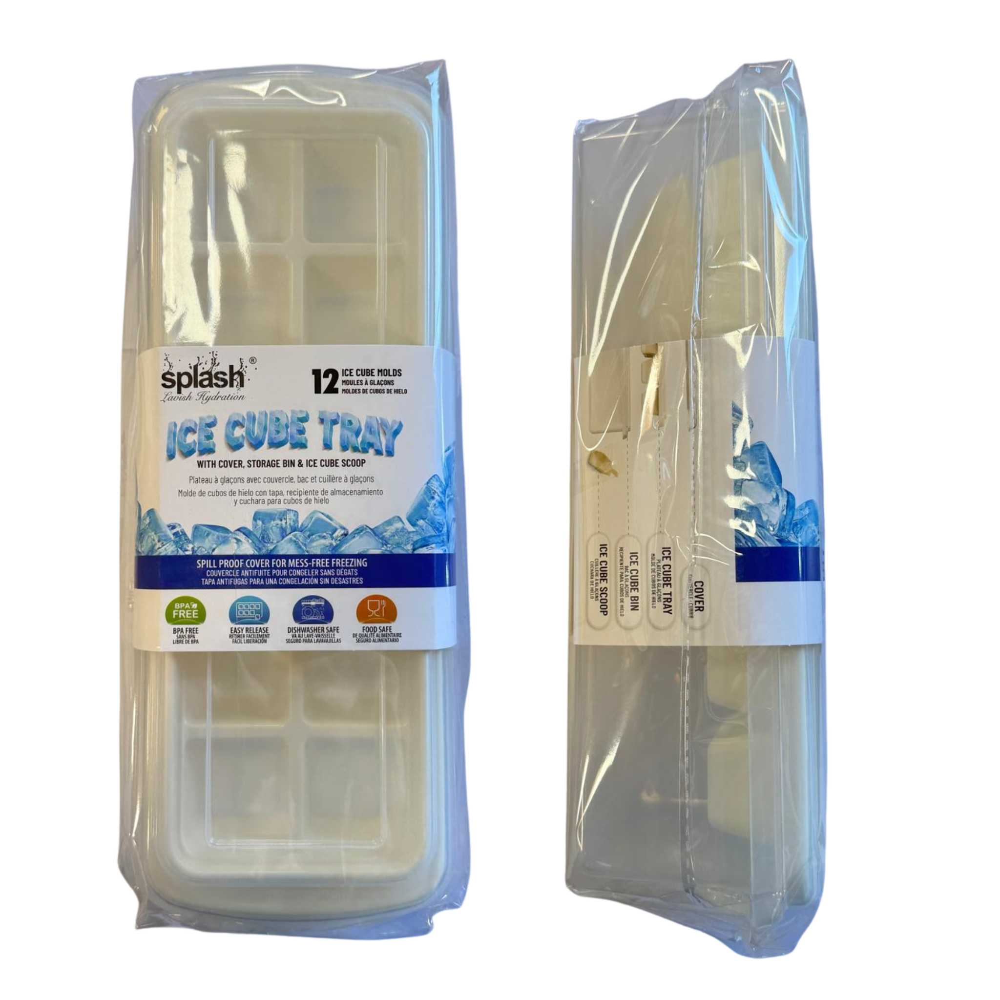 Splash Ice Cube Tray w/ Container & Scoop 1/1ct