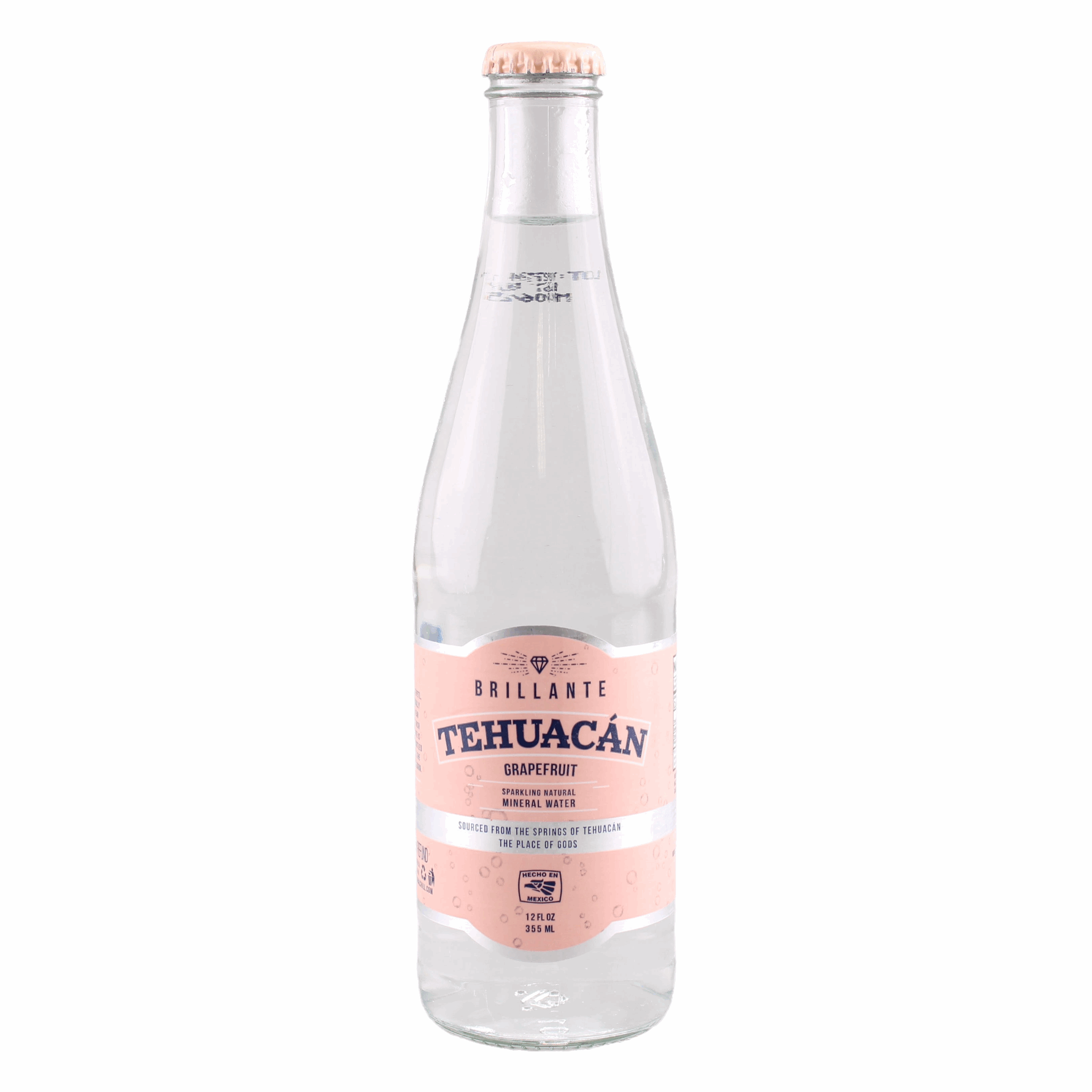 Tehuacan Grapefruit Sparkling Water 12/12oz +0.60CRV