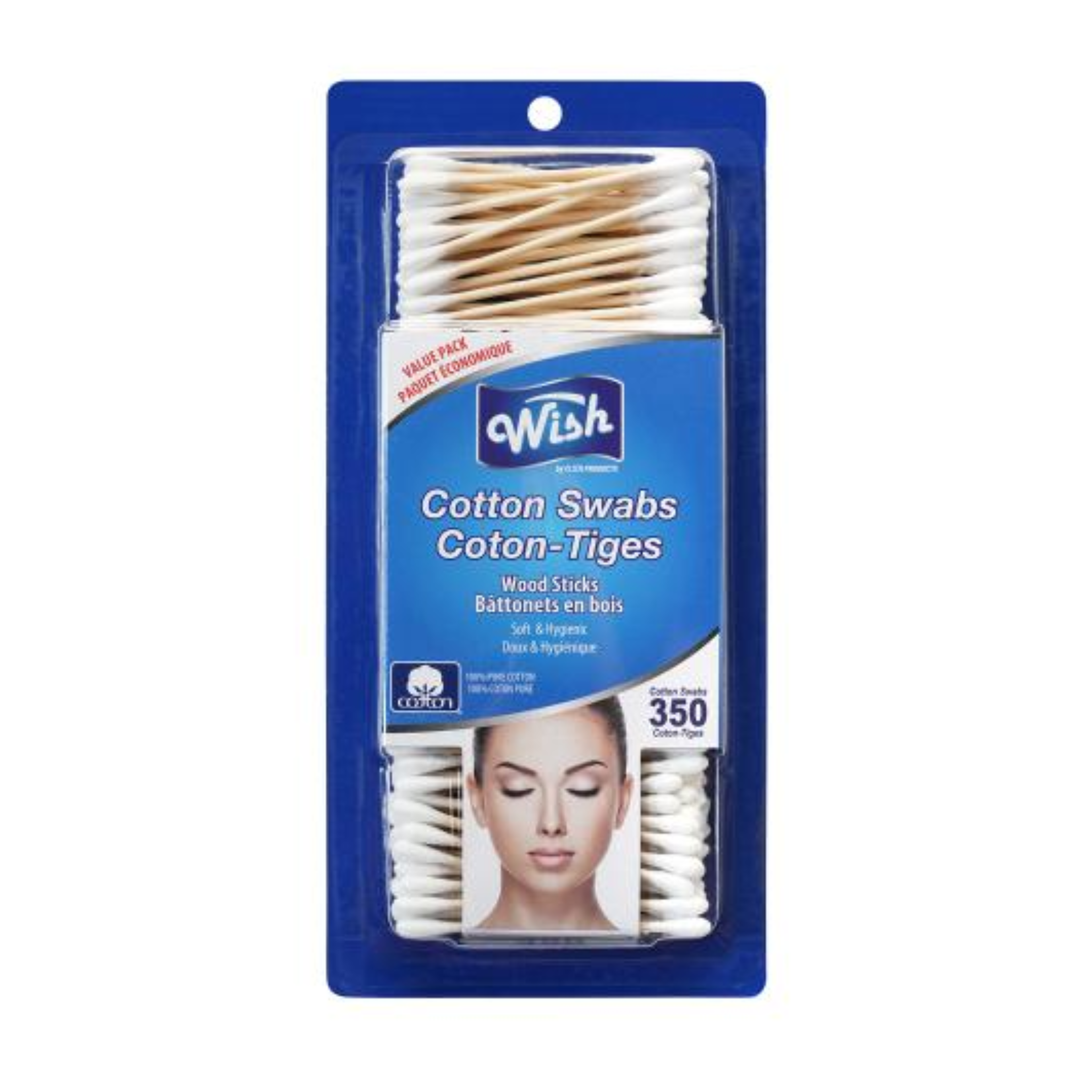 Wish Cotton Swabs 12/350ct