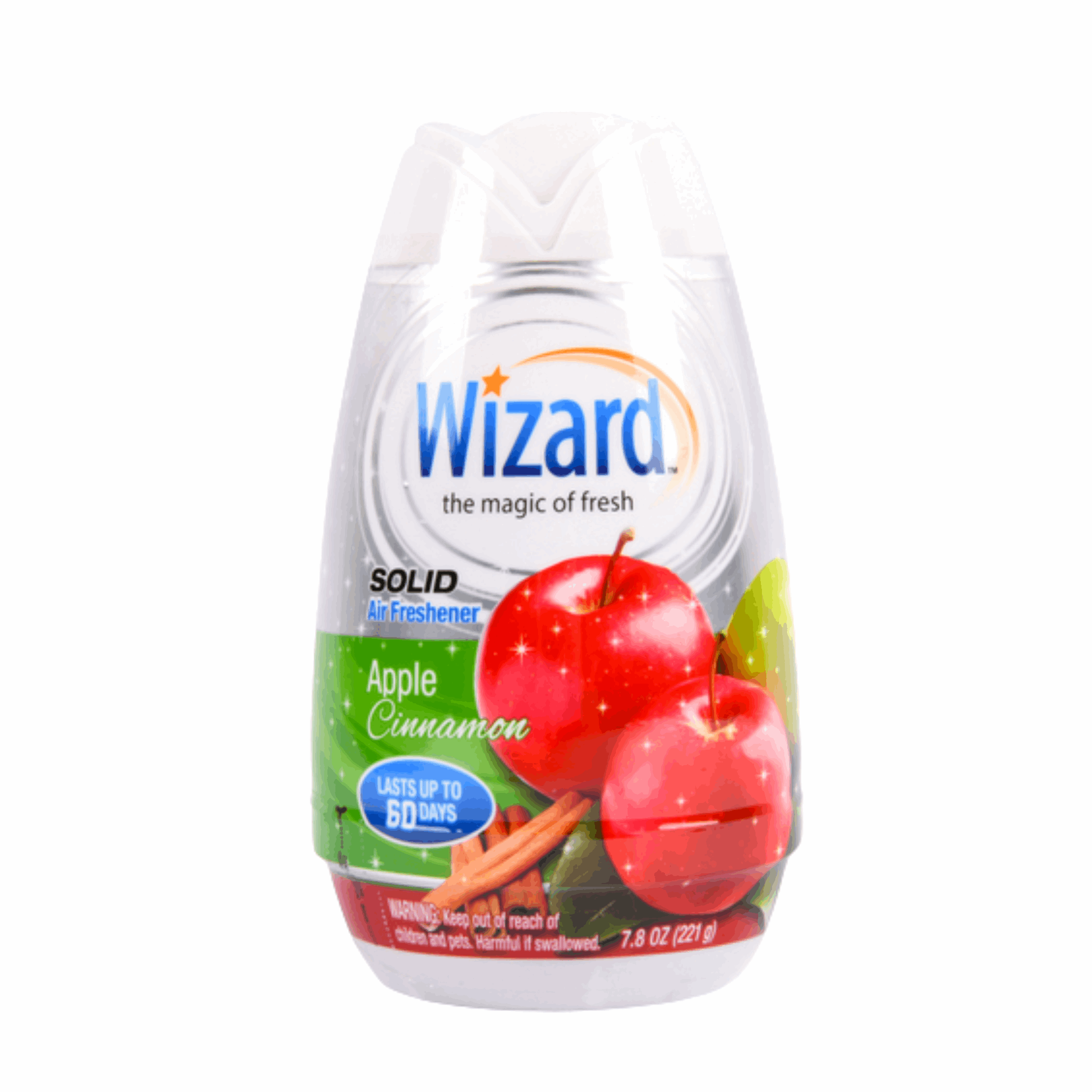 Wizard Solid Freshener Apple Cinnamon 12/7.8oz