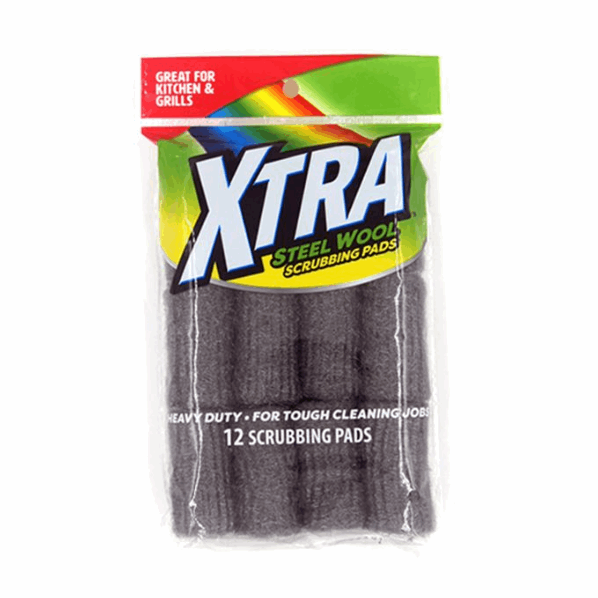 Xtra Steel Wool Pads 12/12ct