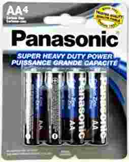 Panasonic Batteries AA 12/4ct