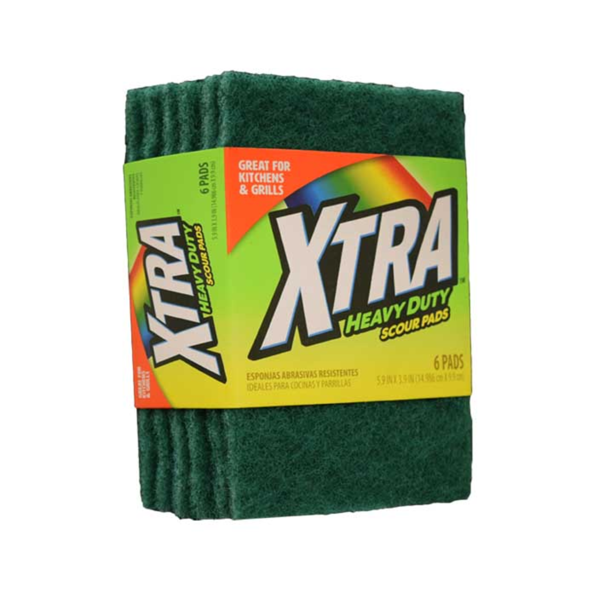 Xtra Heavy Duty Scour Pads 12/6ct