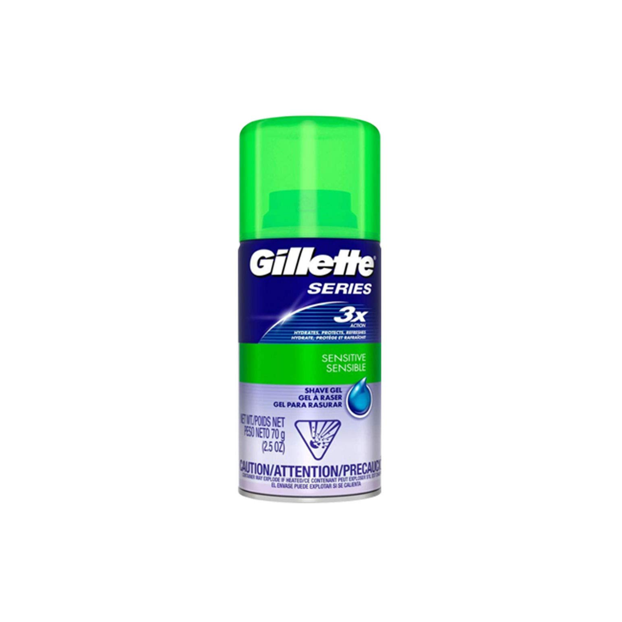 Gillette Series 3x Shaving Gel 6/2.5oz
