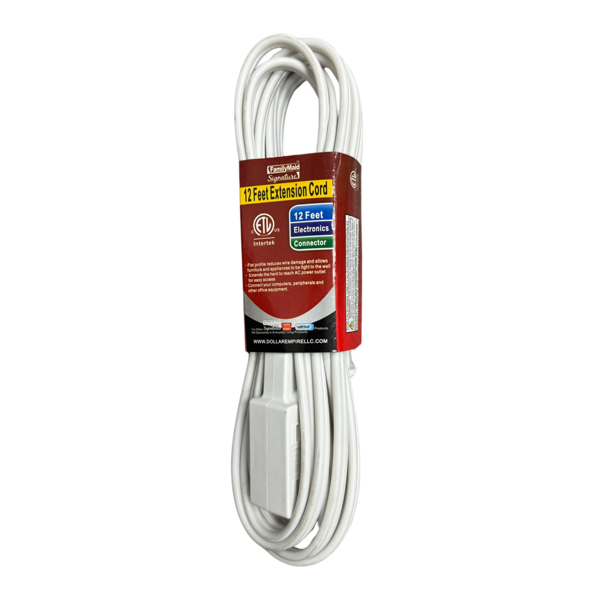 FamilyMaid Extension Cord 12/12ft