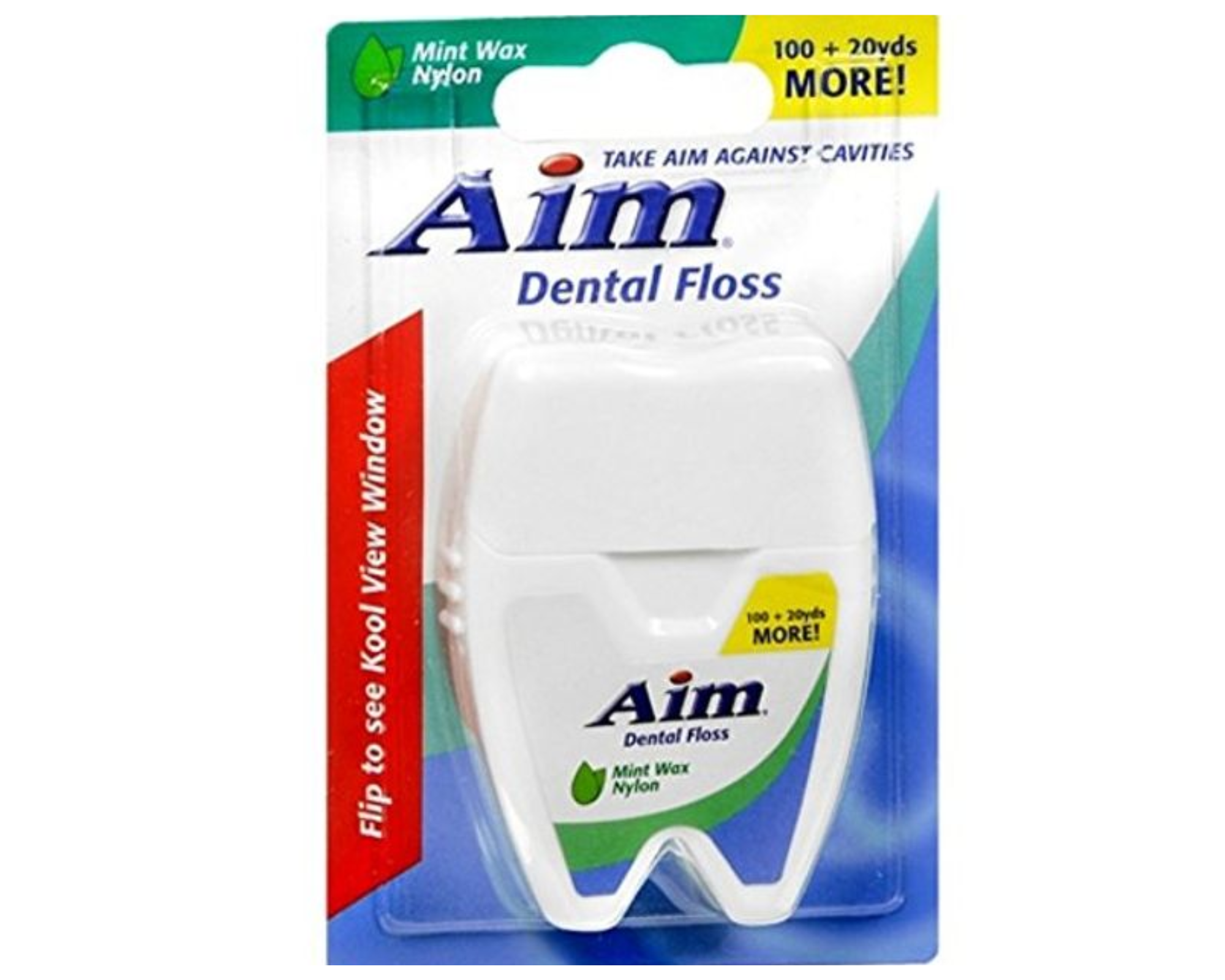 Aim Dental Floss 12/100yd