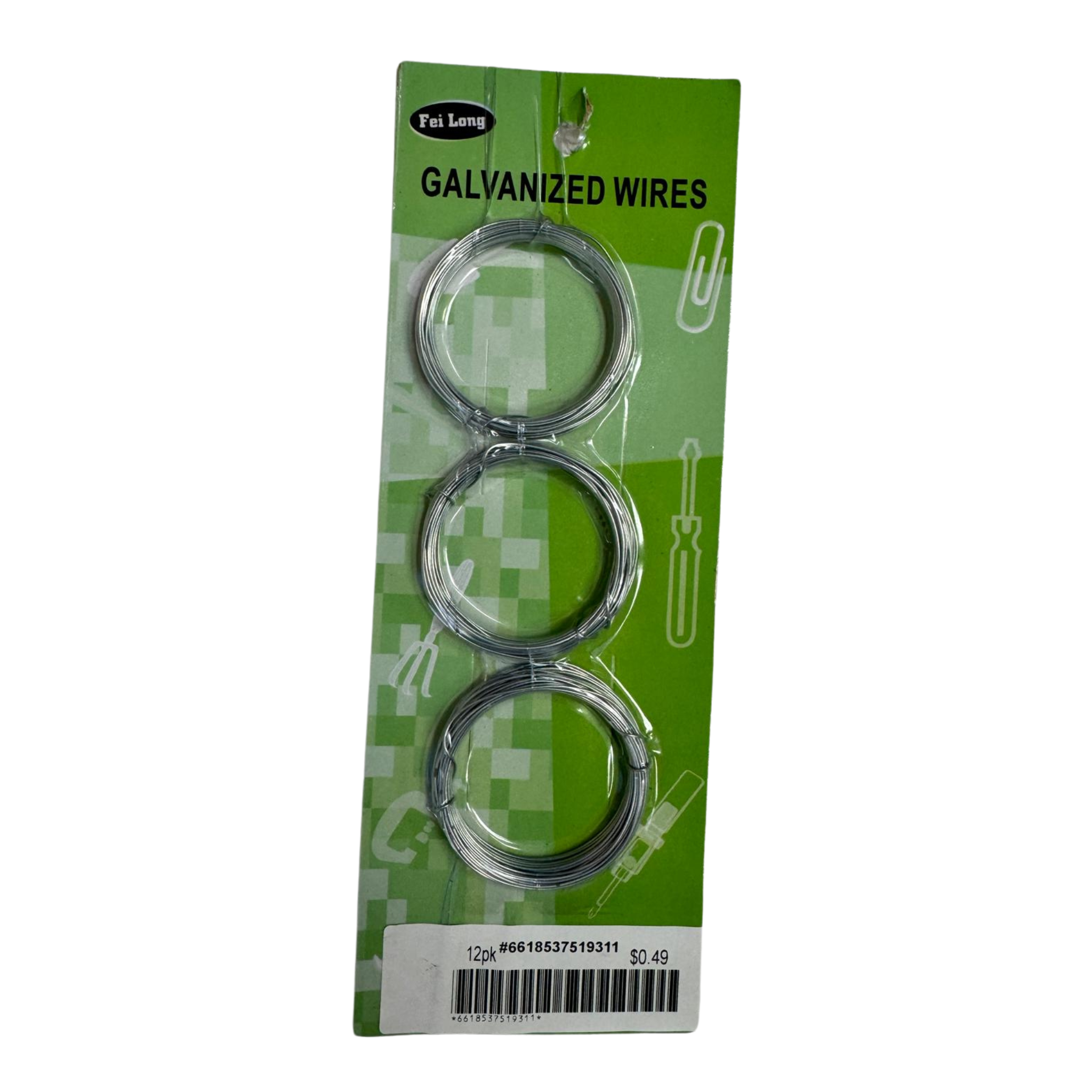 Galvanized Wires 12/3ct