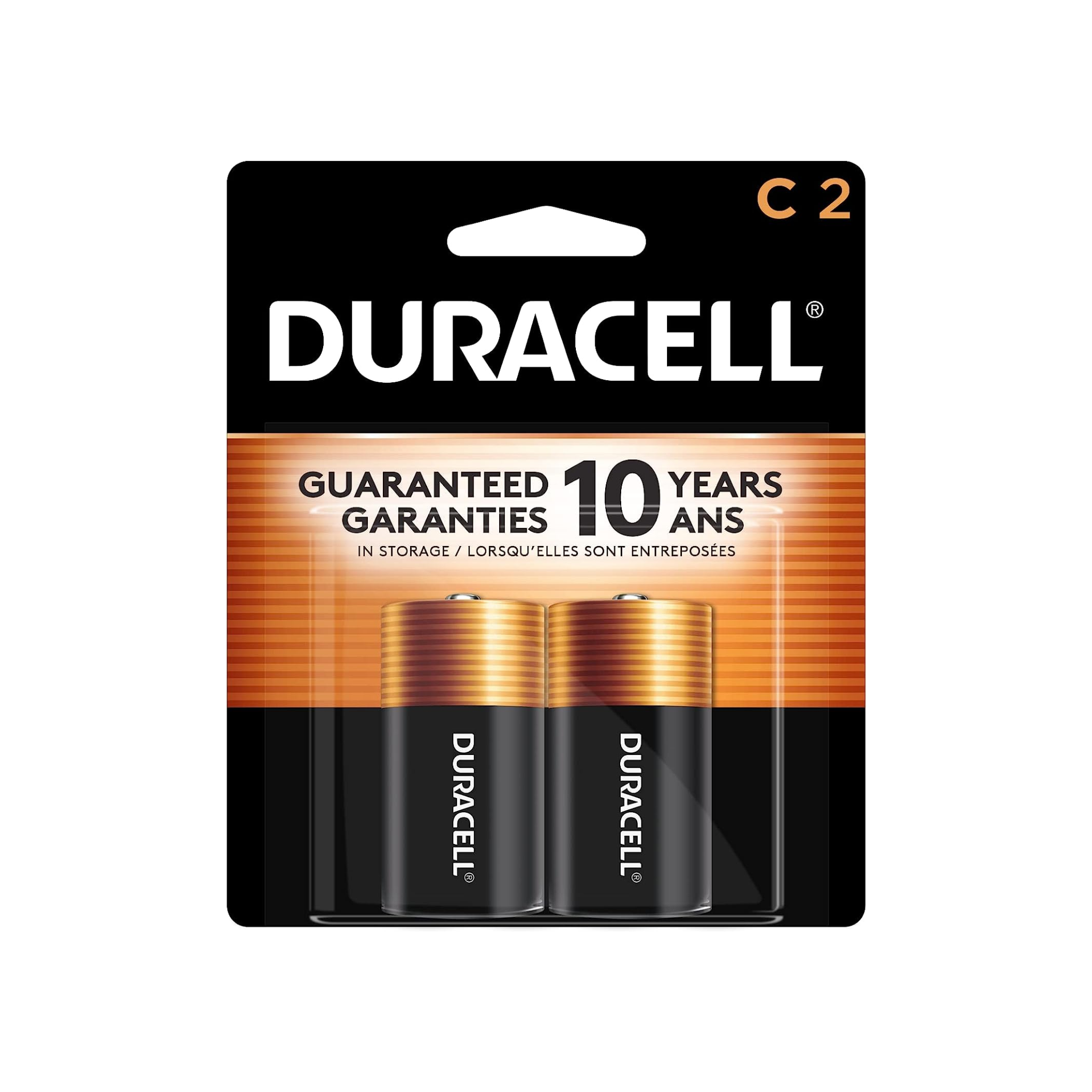 Duracell C 8/2ct Batteries