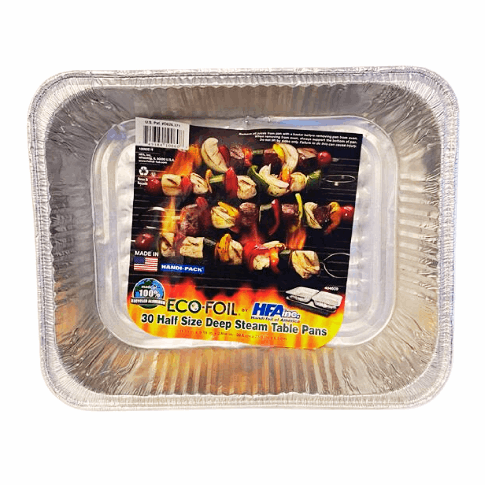Aluminum Pan Eco-Foil 12"x10" 30/1ct
