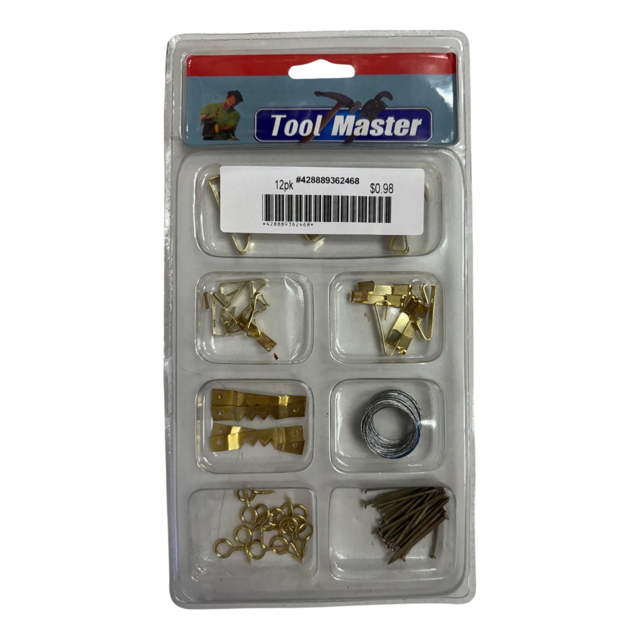 Tool Master Picture Frame Hanger 12/1ct
