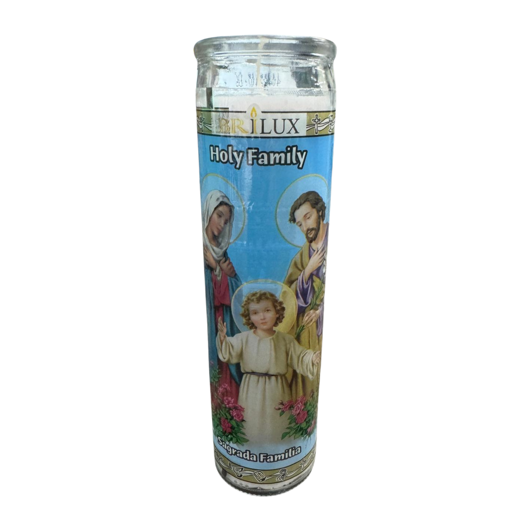 Religious Candle Sagrada Familia 12/1ct