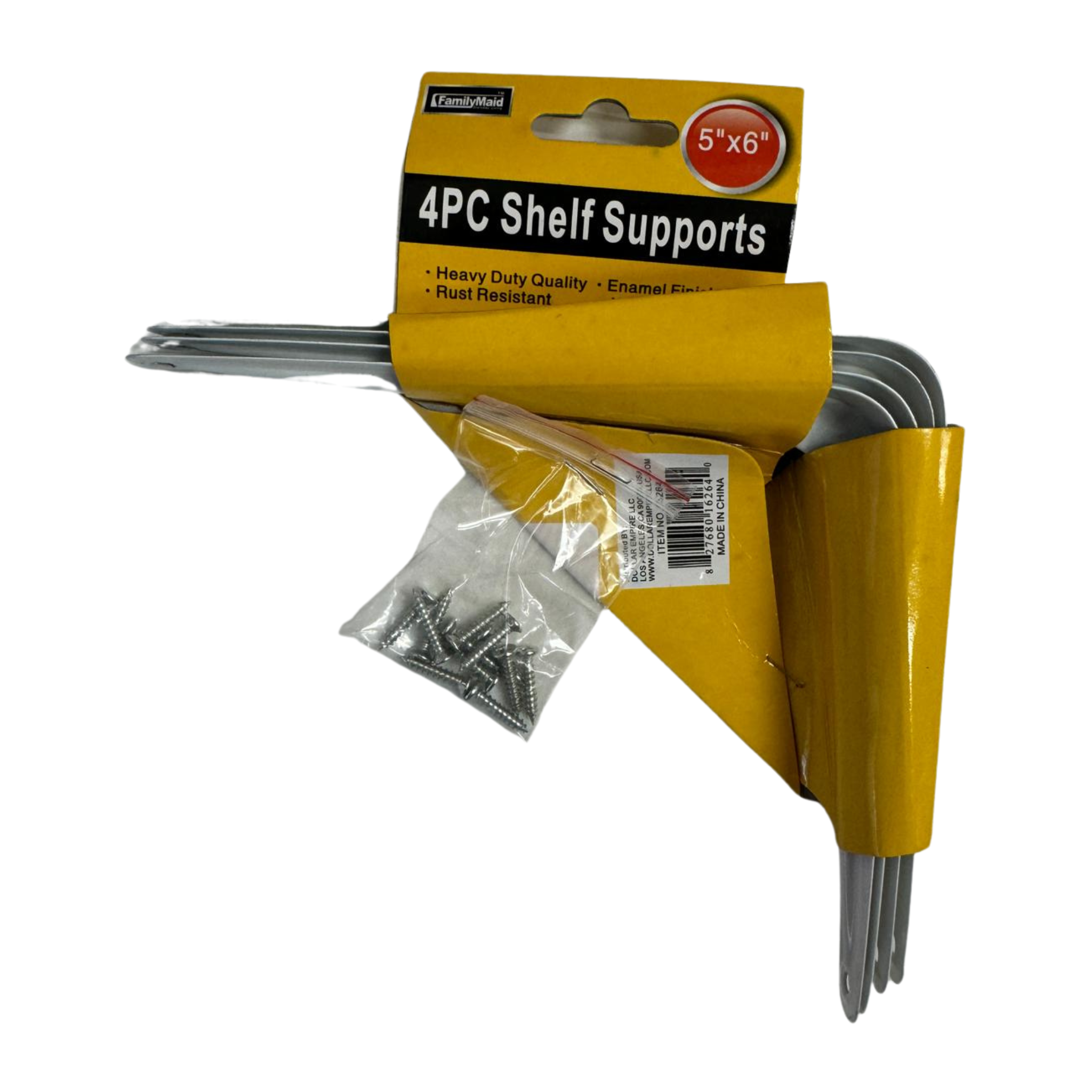 Shelf Support 5"x6" 12/4ct