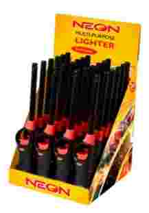 Neon BBQ Lighter Display 24/1ct