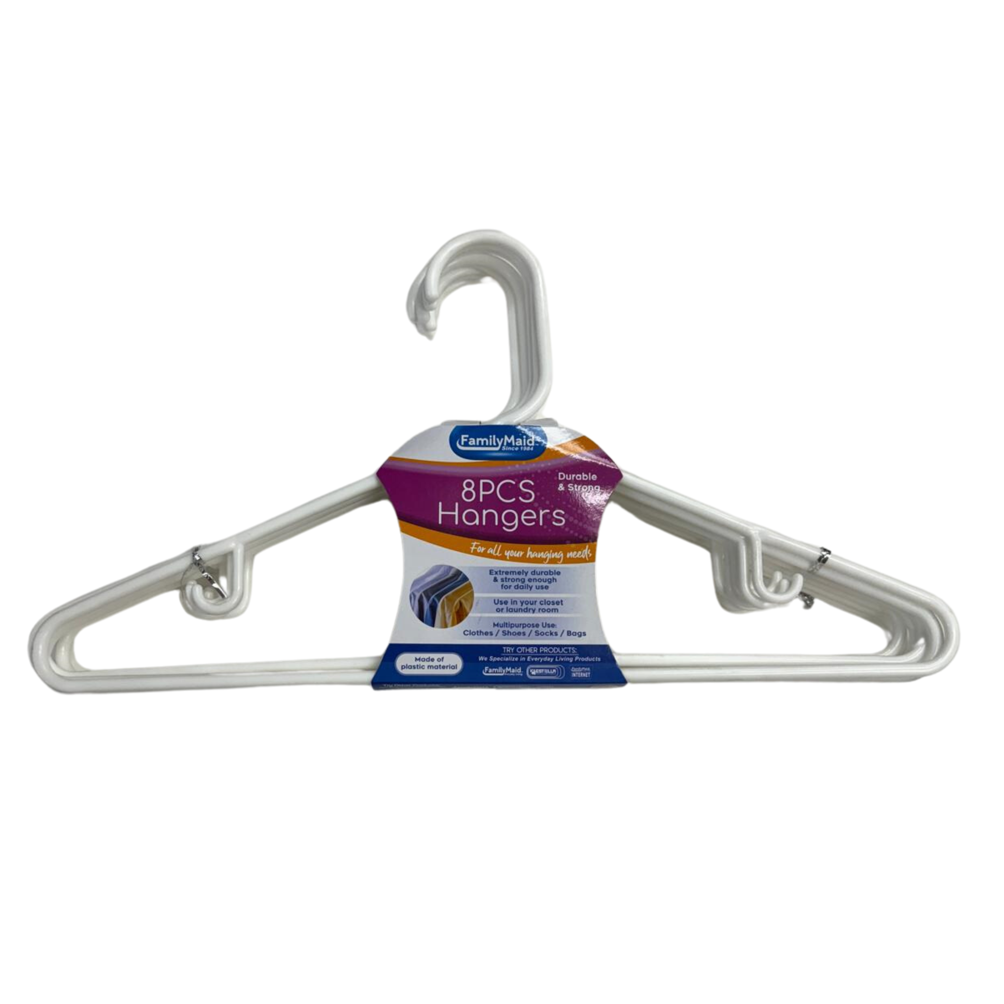 FamilyMaid Hangers 12/8ct